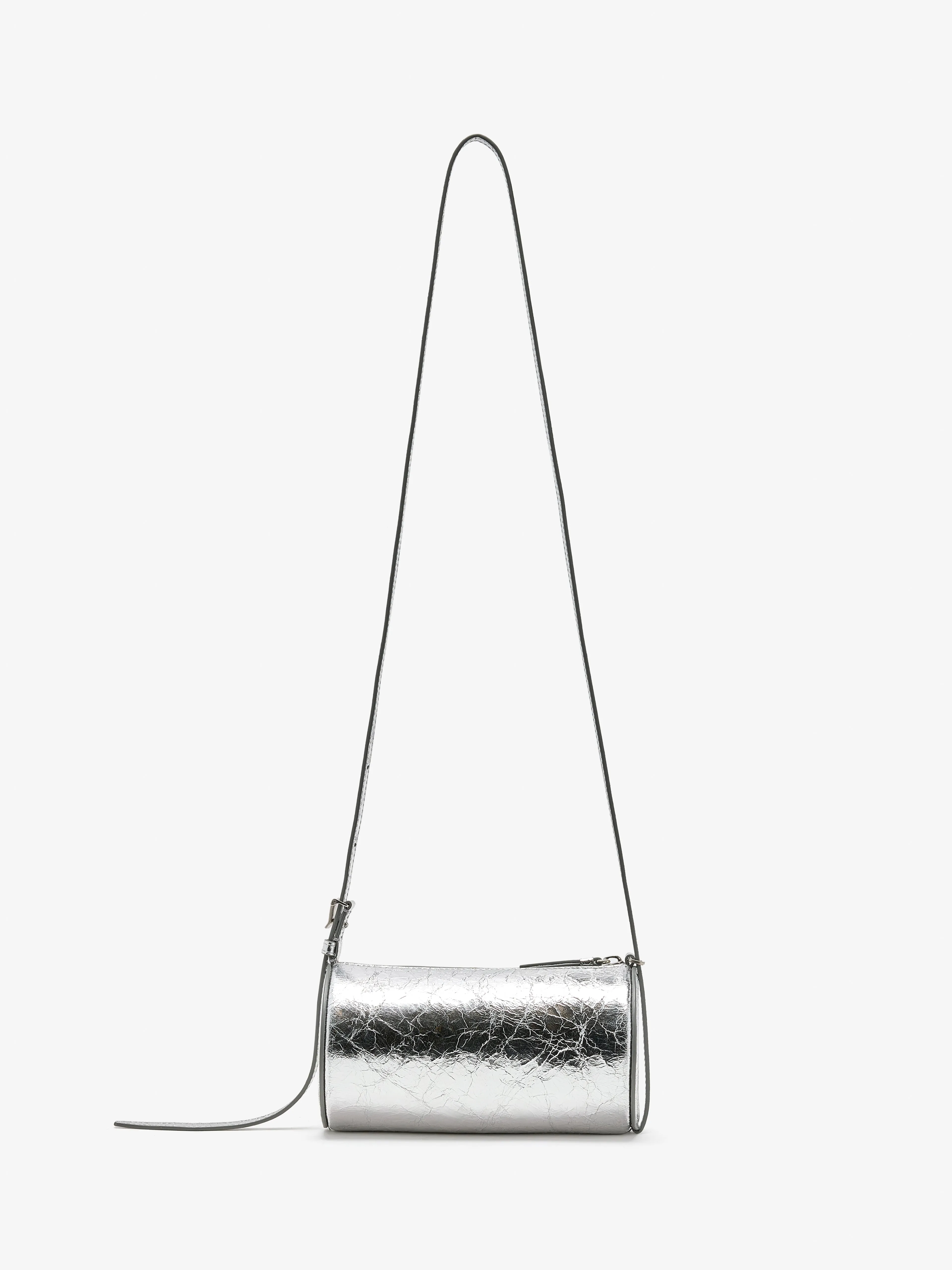 Crossbody Silo Bag in Crinkle Metallic sold by Proenza Schouler product image thumbnail 4