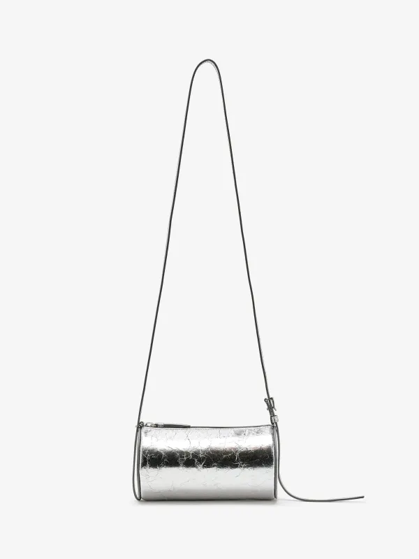 Crossbody Silo Bag in Crinkle Metallic made by Proenza Schouler