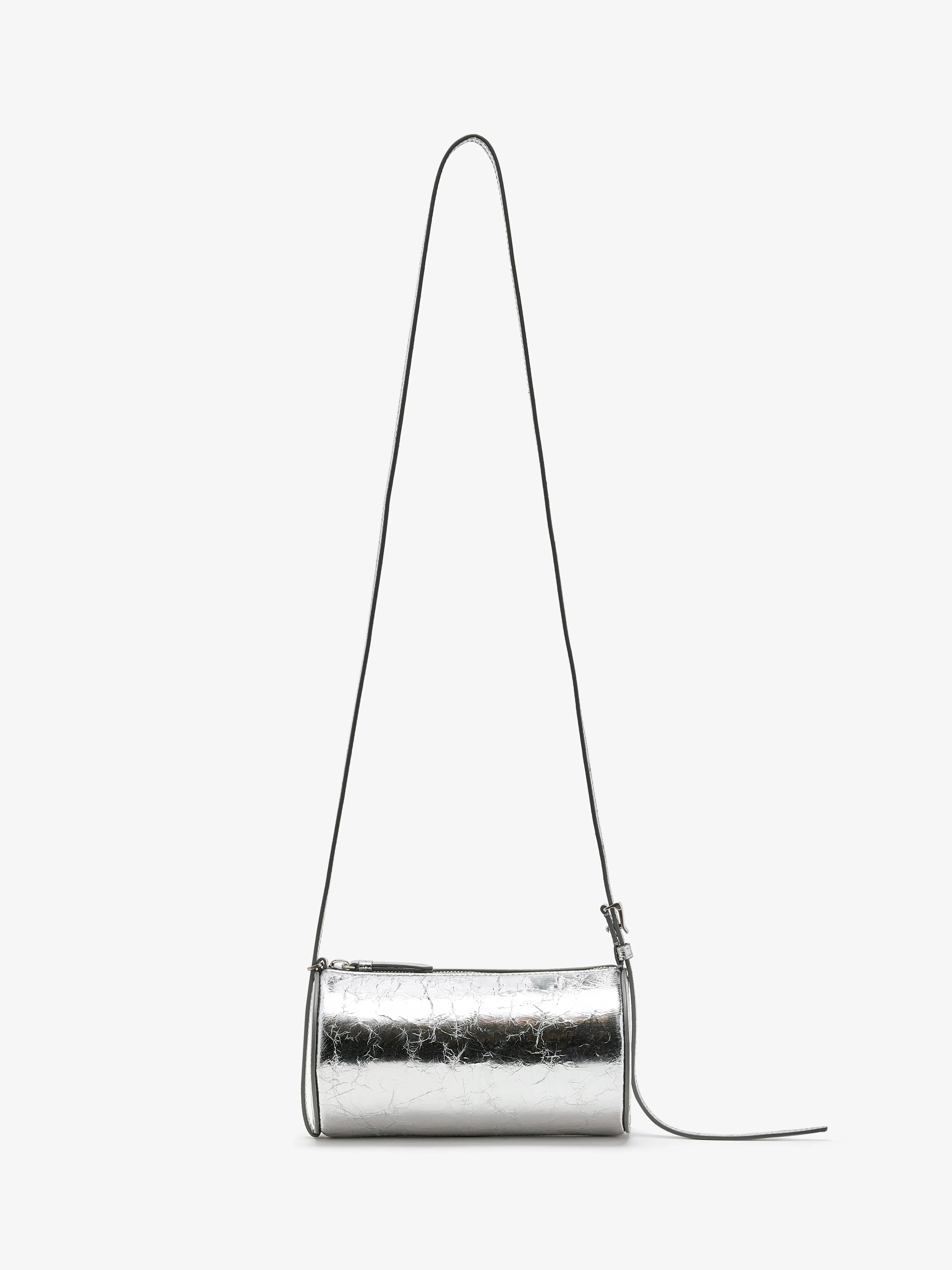 Crossbody Silo Bag in Crinkle Metallic sold by Proenza Schouler