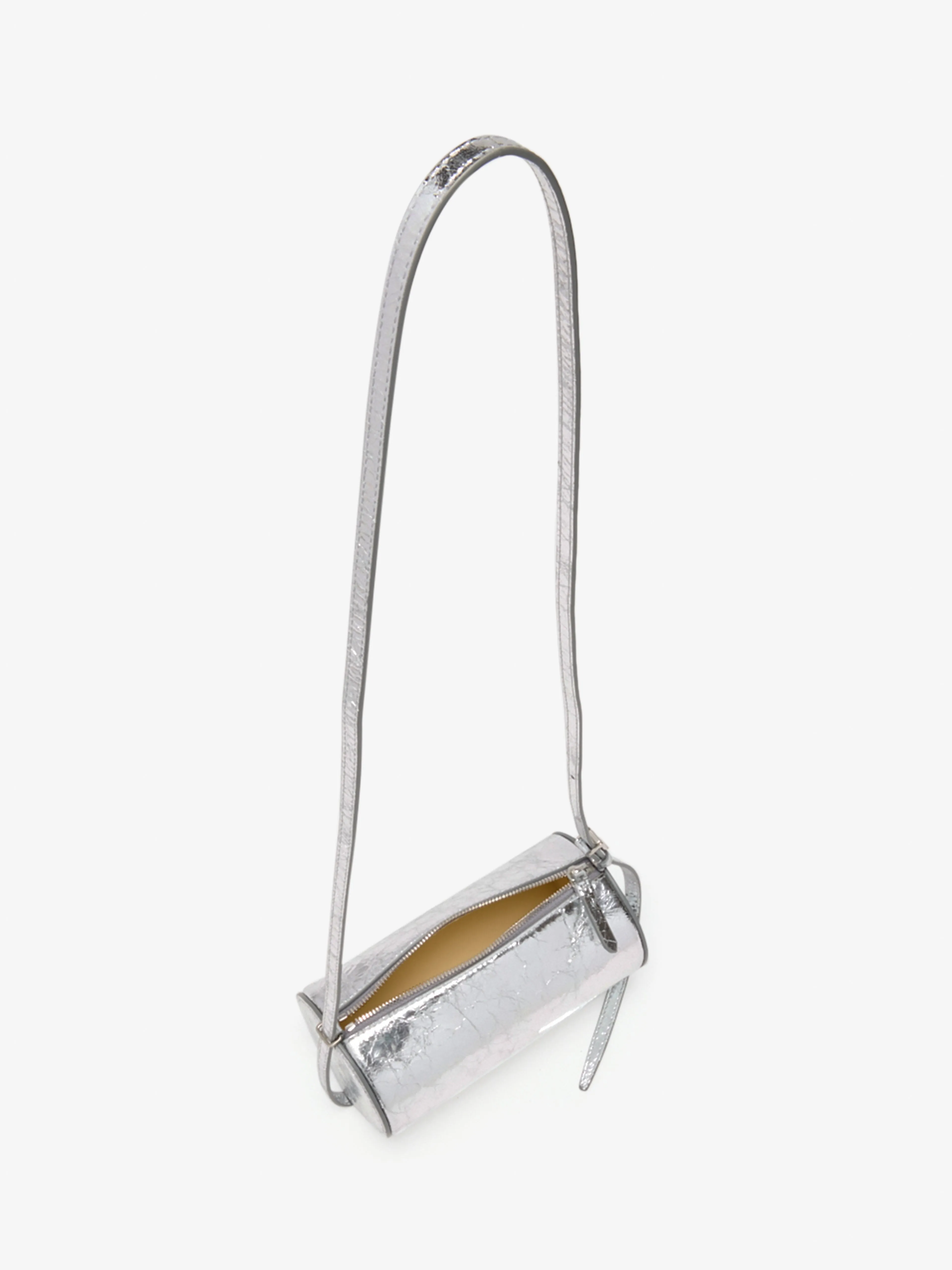 Crossbody Silo Bag in Crinkle Metallic sold by Proenza Schouler product image thumbnail 5