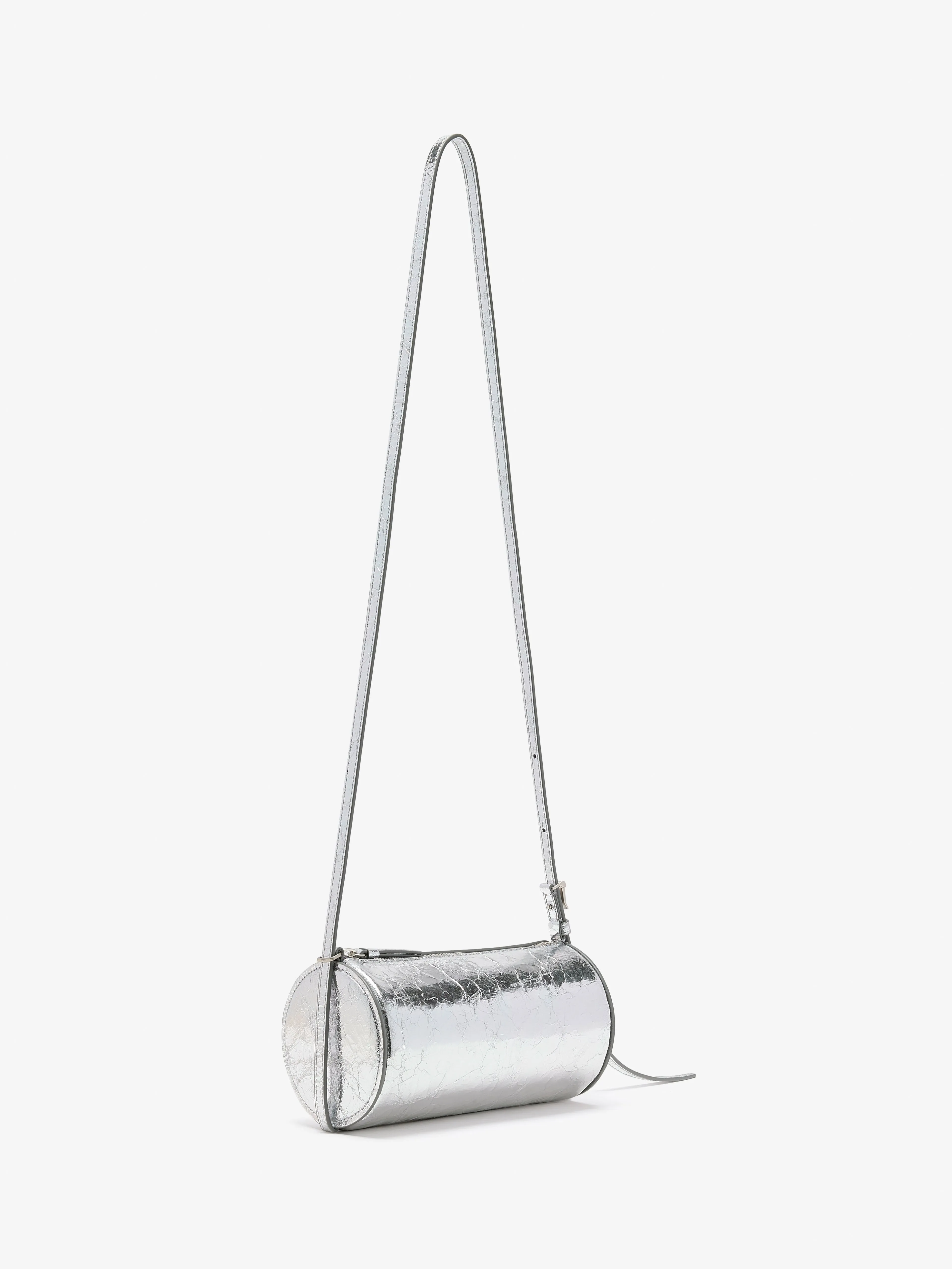 Crossbody Silo Bag in Crinkle Metallic sold by Proenza Schouler product image thumbnail 3