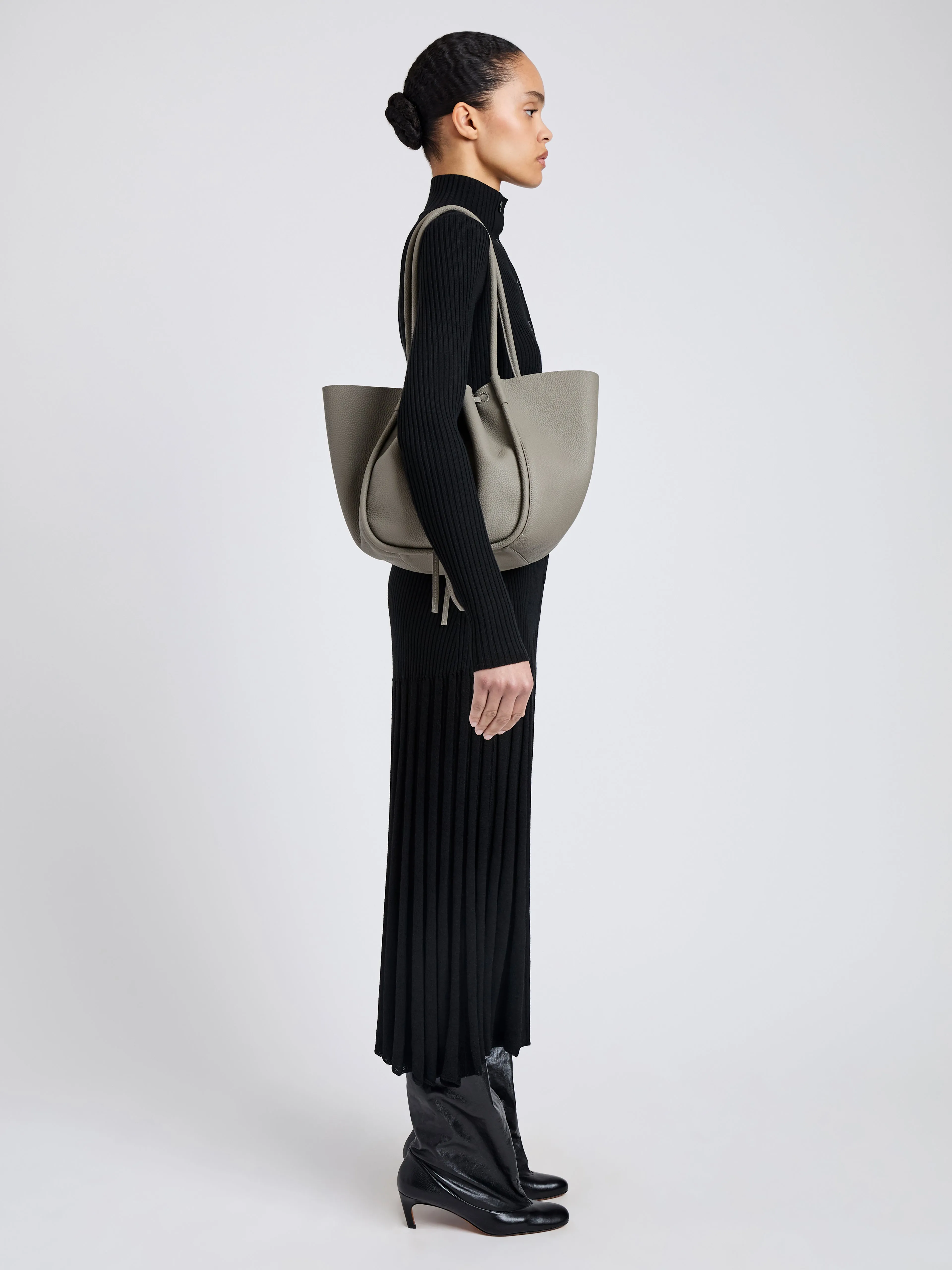 Large Ruched Tote in Soft Pebbled Calf sold by Proenza Schouler product image thumbnail 2