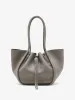 Large Ruched Tote in Soft Pebbled Calf sold by Proenza Schouler