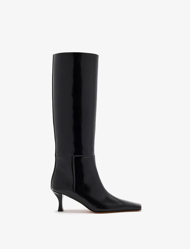 Trap Boots in Spazzolato Leather sold by Proenza Schouler