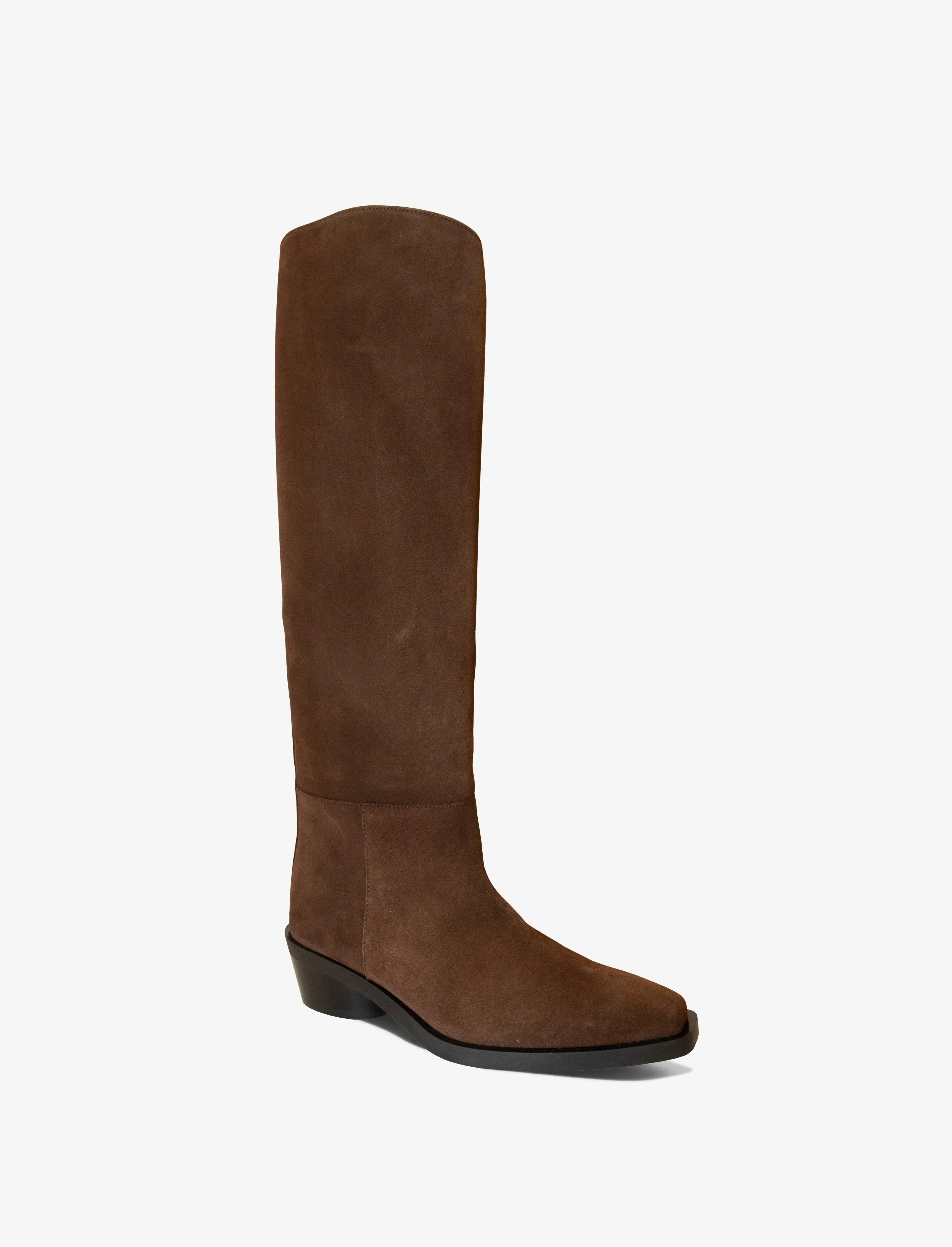 Bronco Knee High Boots in Suede sold by Proenza Schouler product image thumbnail 2
