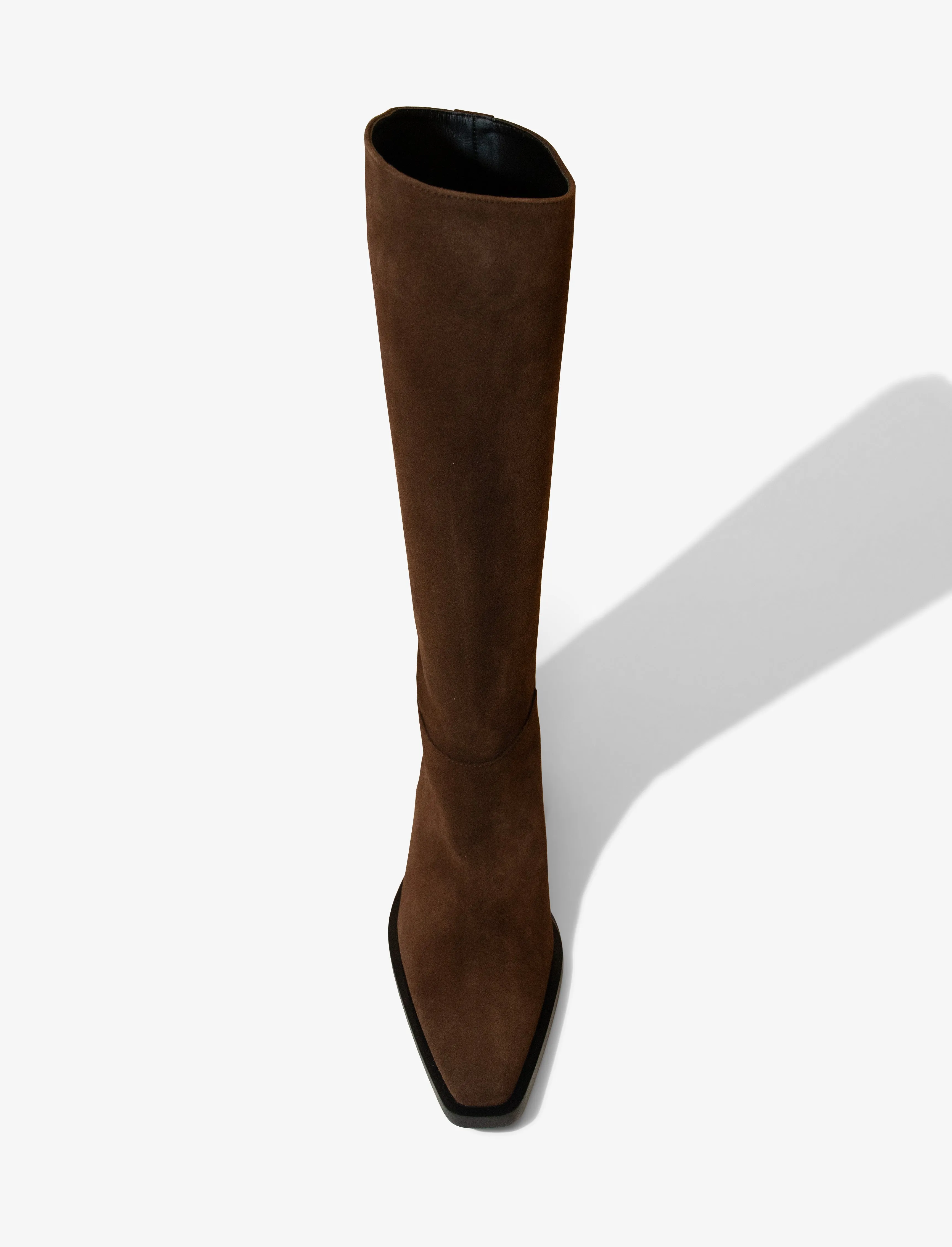 Bronco Knee High Boots in Suede sold by Proenza Schouler product image thumbnail 4