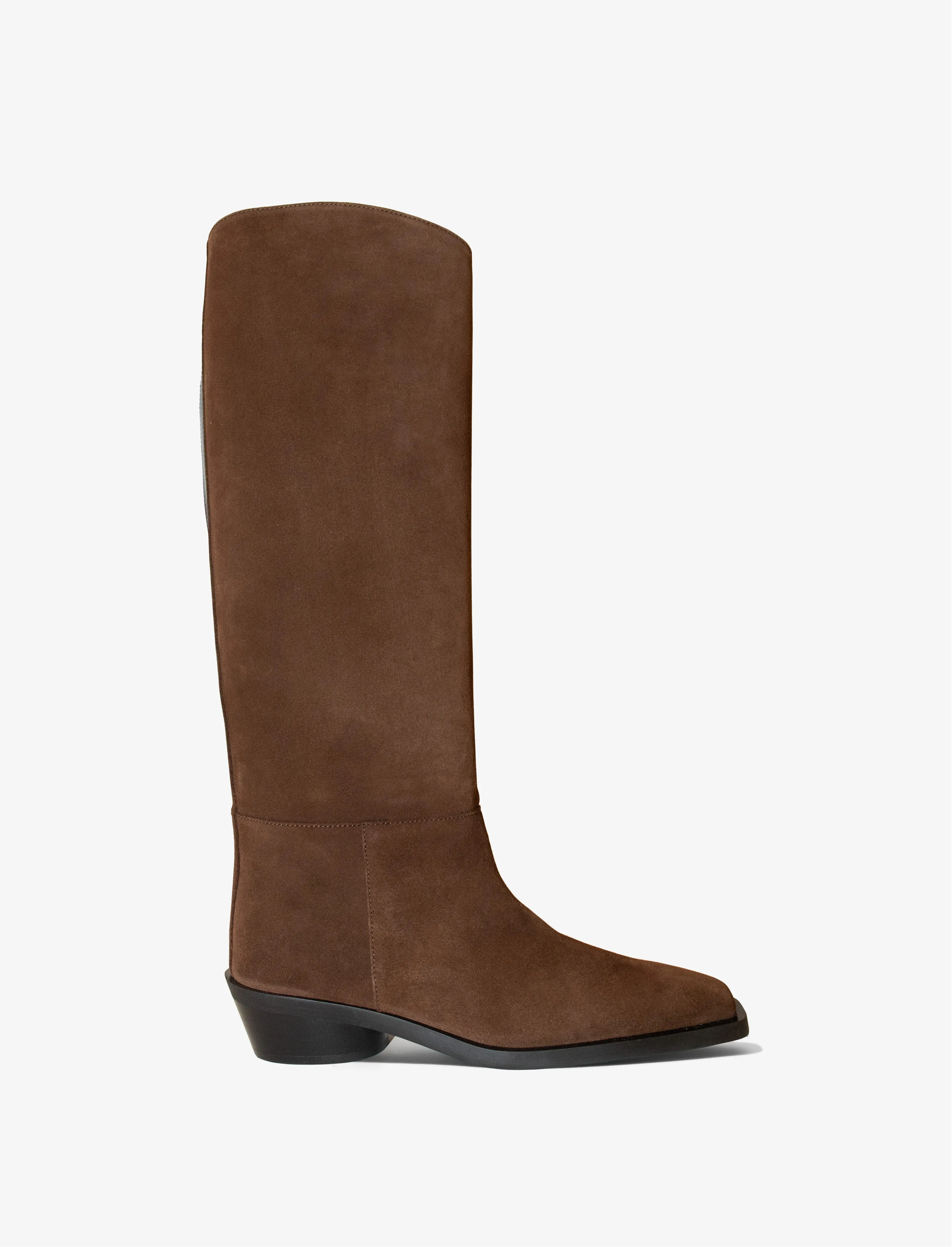 Bronco Knee High Boots in Suede sold by Proenza Schouler