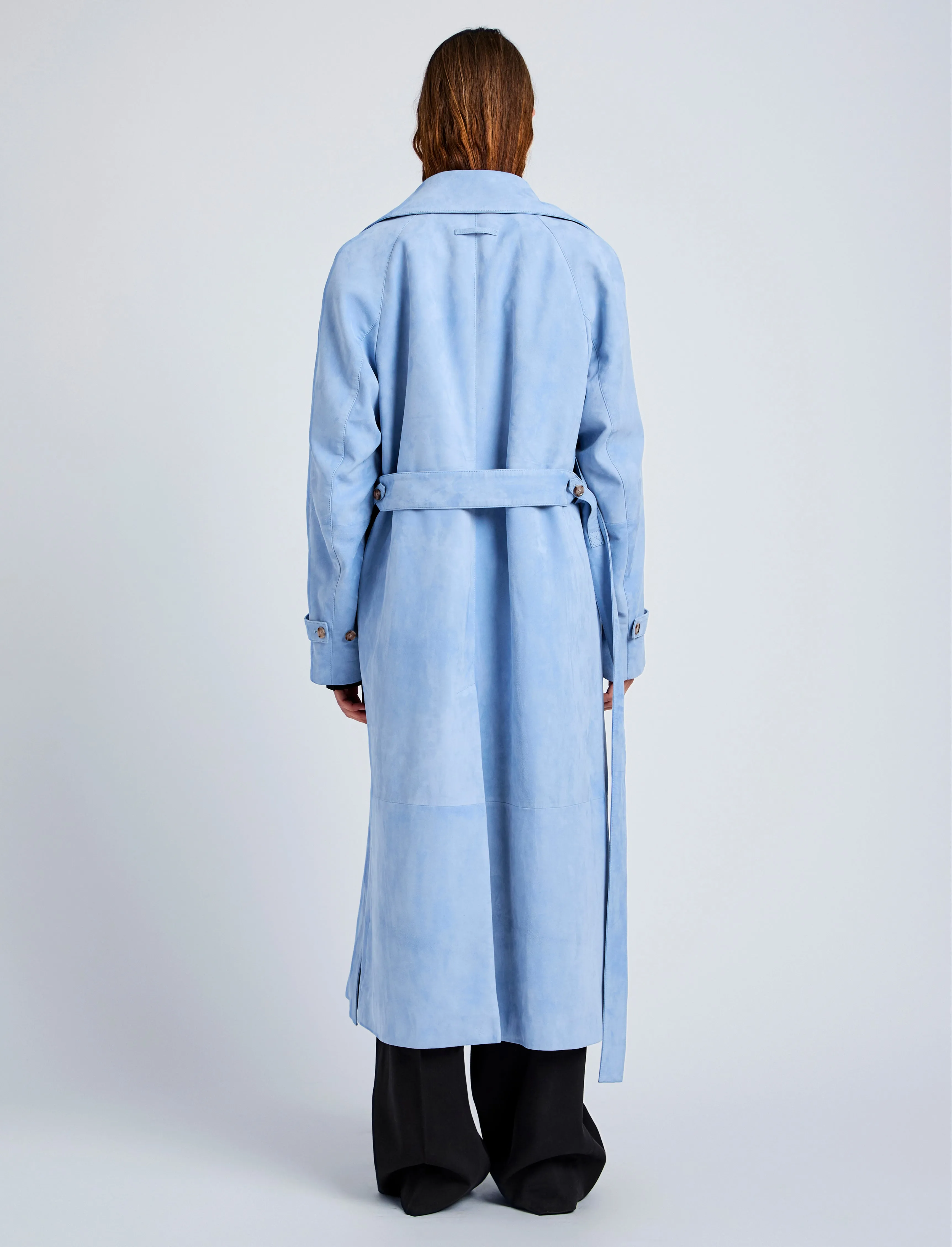 Ramona Coat in Suede sold by Proenza Schouler product image thumbnail 4