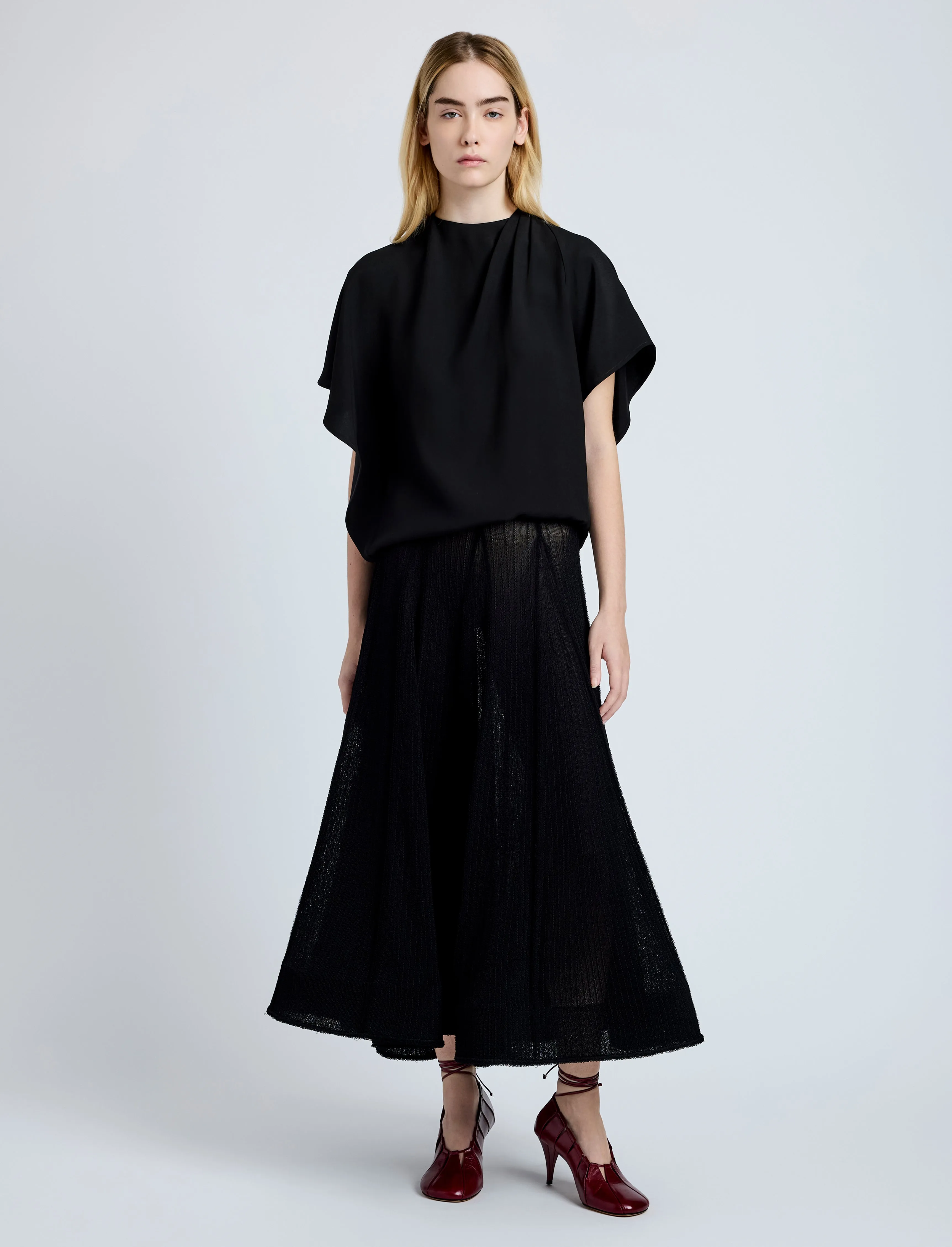 Etta Top in Hammered Viscose sold by Proenza Schouler product image thumbnail 3