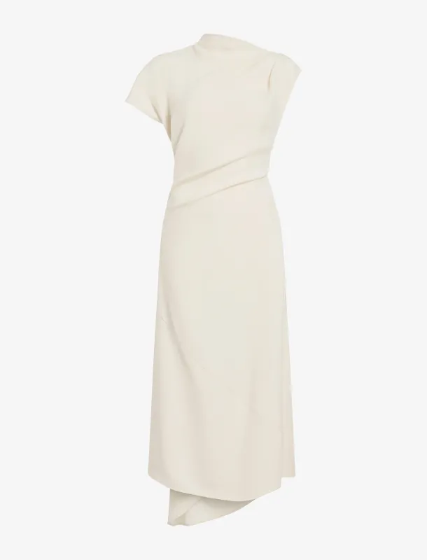 Hallie Dress in Hammered Viscose made by Proenza Schouler