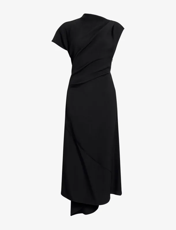 Hallie Dress in Hammered Viscose sold by Proenza Schouler
