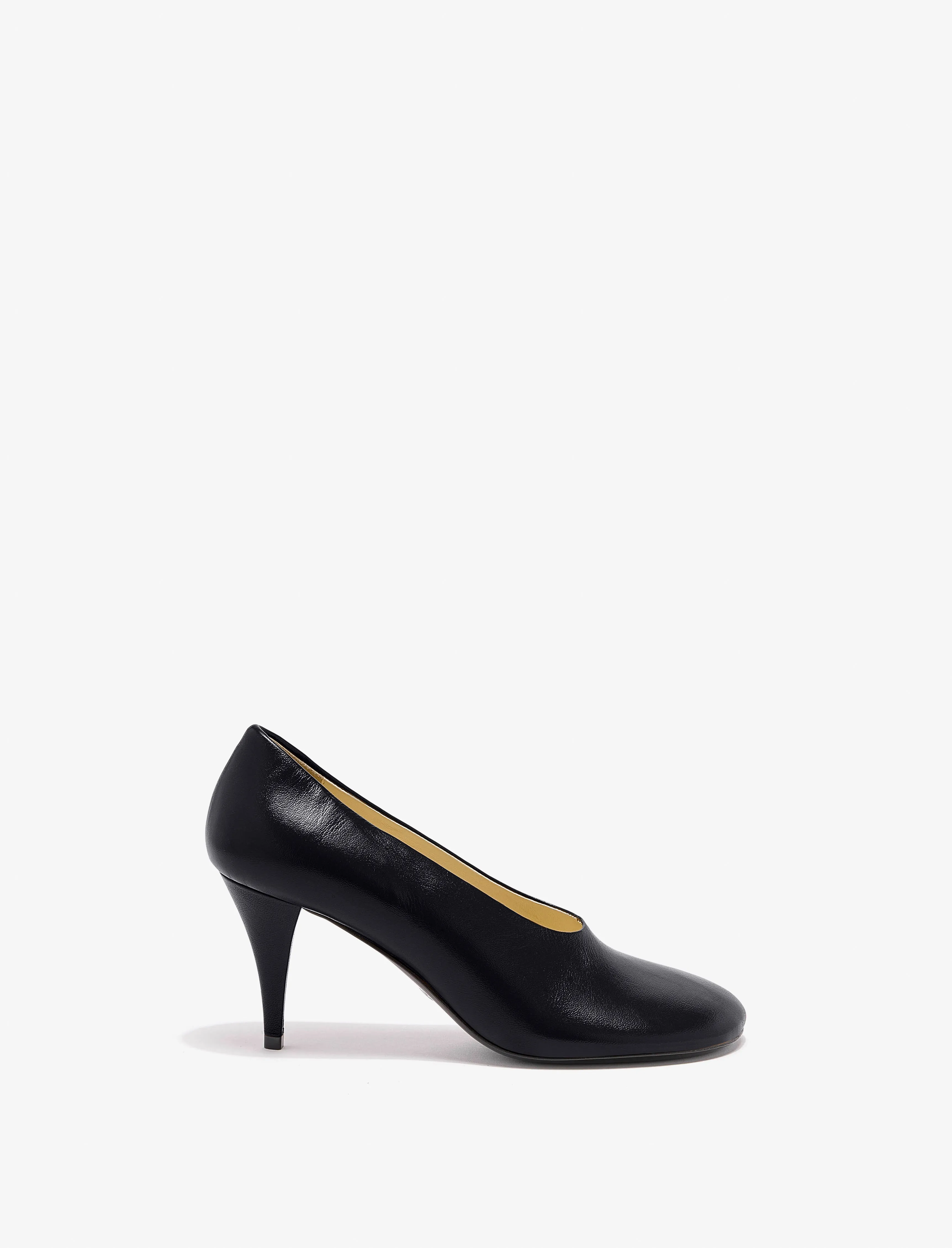 Glove Heels in Slick Nappa sold by Proenza Schouler