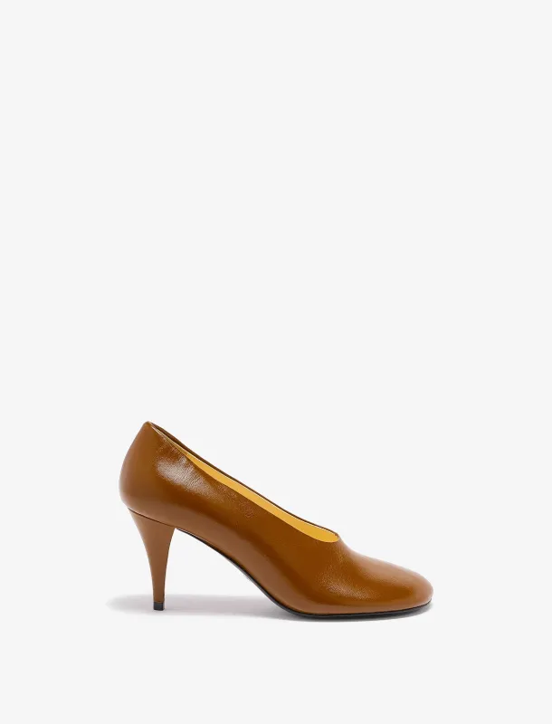 Glove Heels in Slick Nappa made by Proenza Schouler