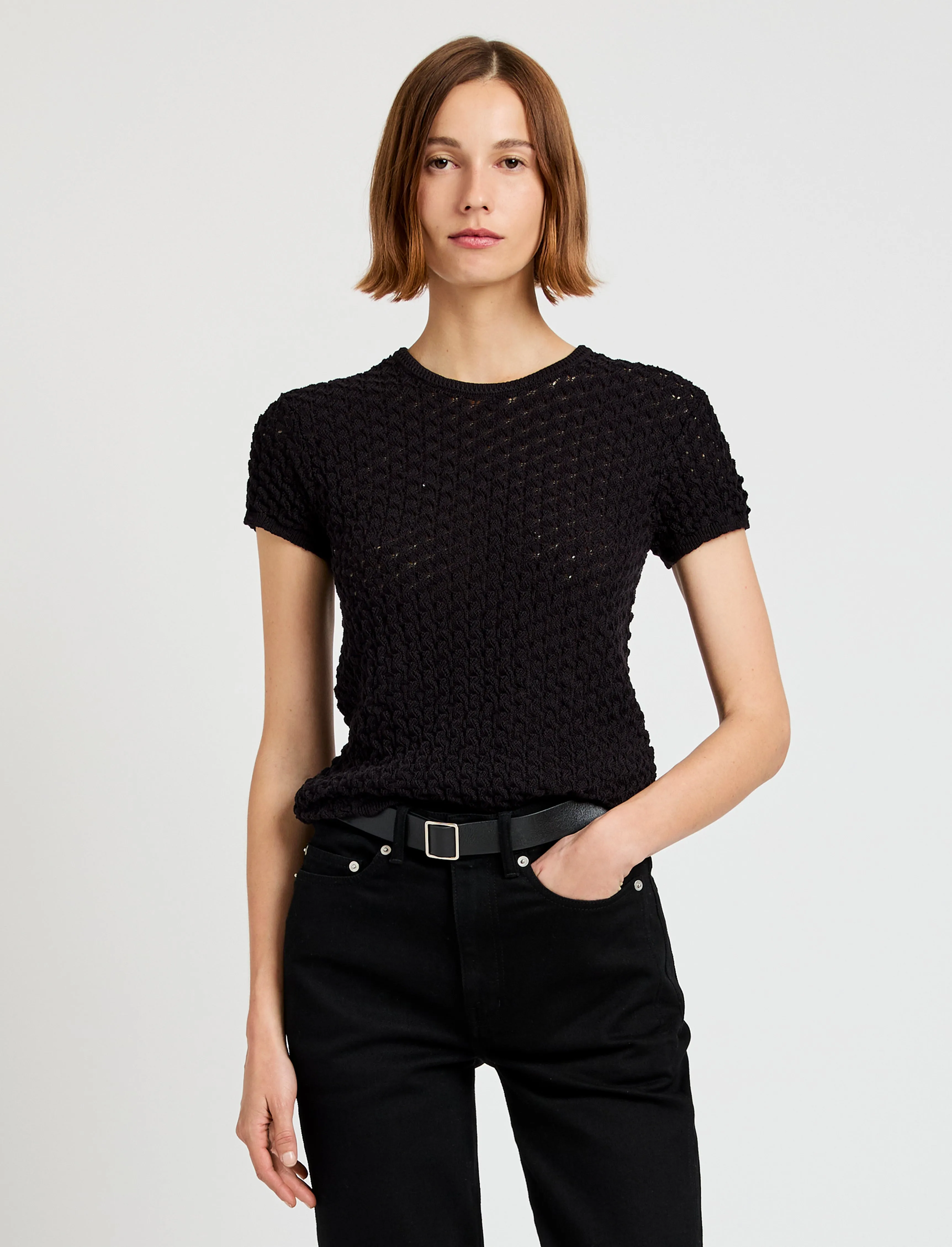 Quincy Top in Crochet sold by Proenza Schouler product image thumbnail 2