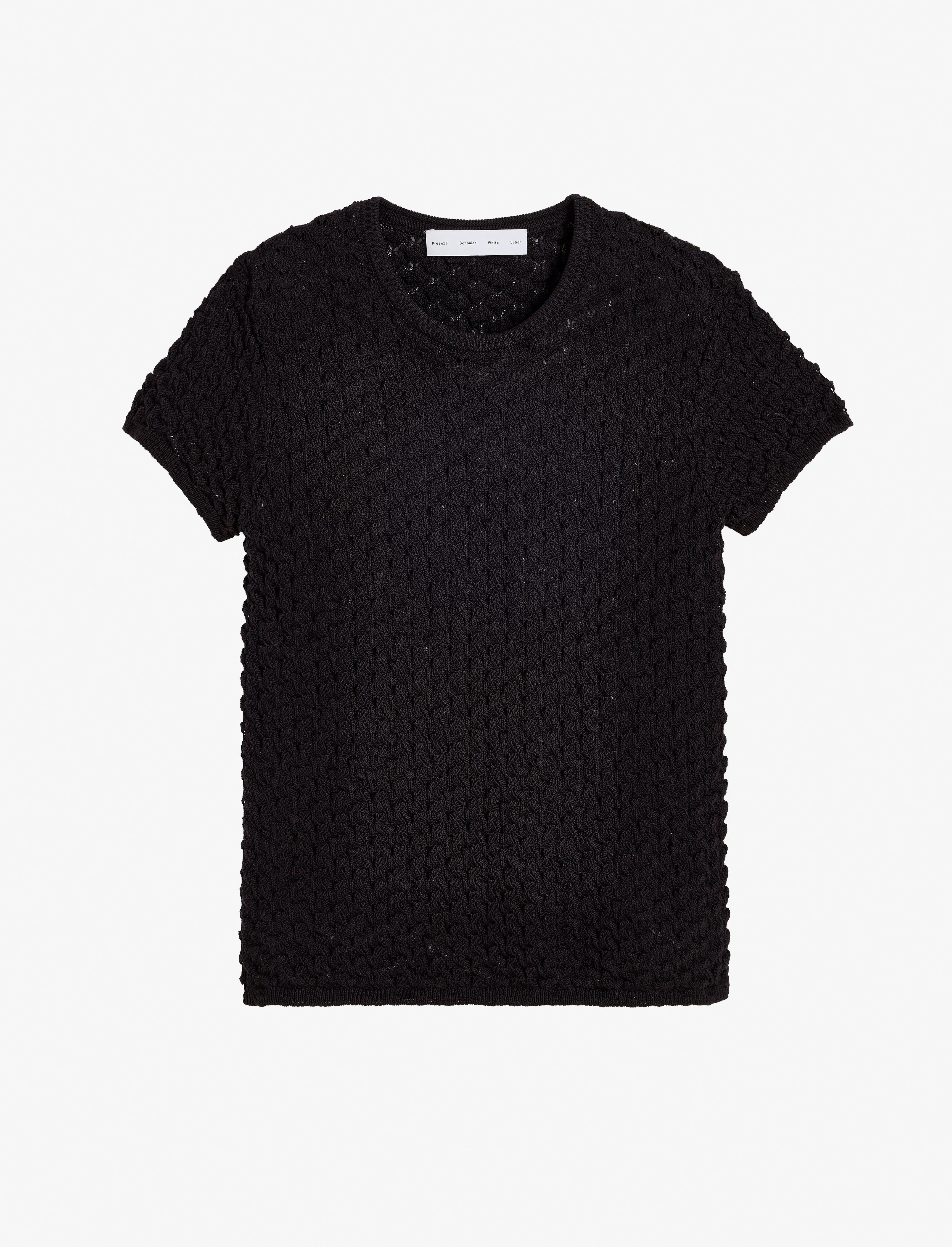 Quincy Top in Crochet sold by Proenza Schouler