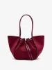 Large Ruched Tote in Soft Suede sold by Proenza Schouler
