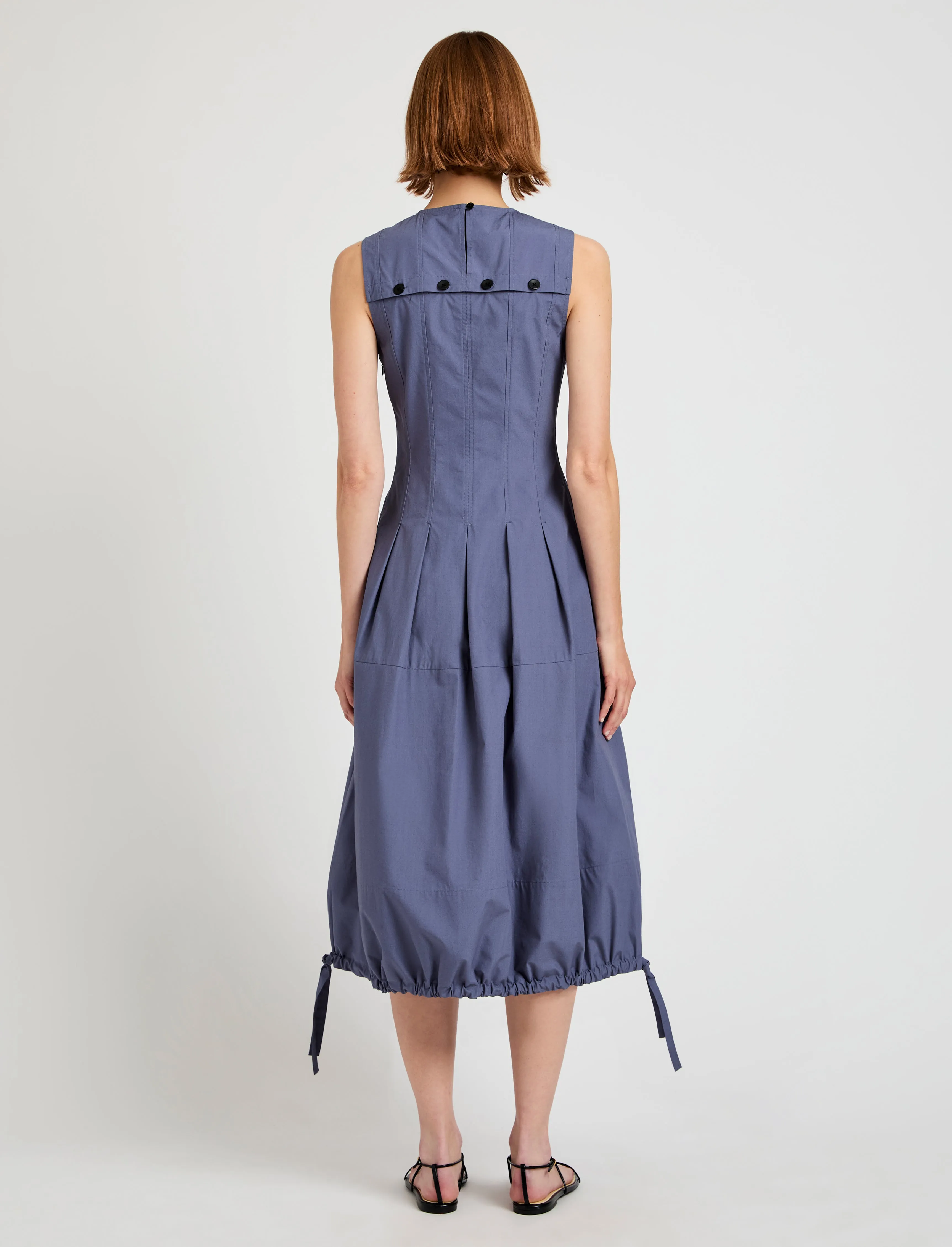Marley Dress in Brushed Poplin sold by Proenza Schouler product image thumbnail 4