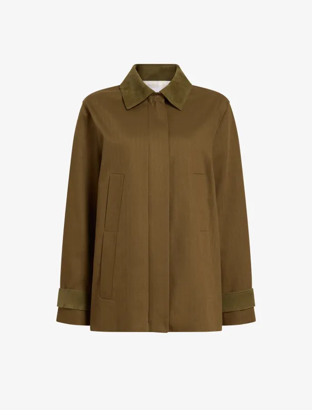 Angela Jacket in Fine Herringbone made by Proenza Schouler