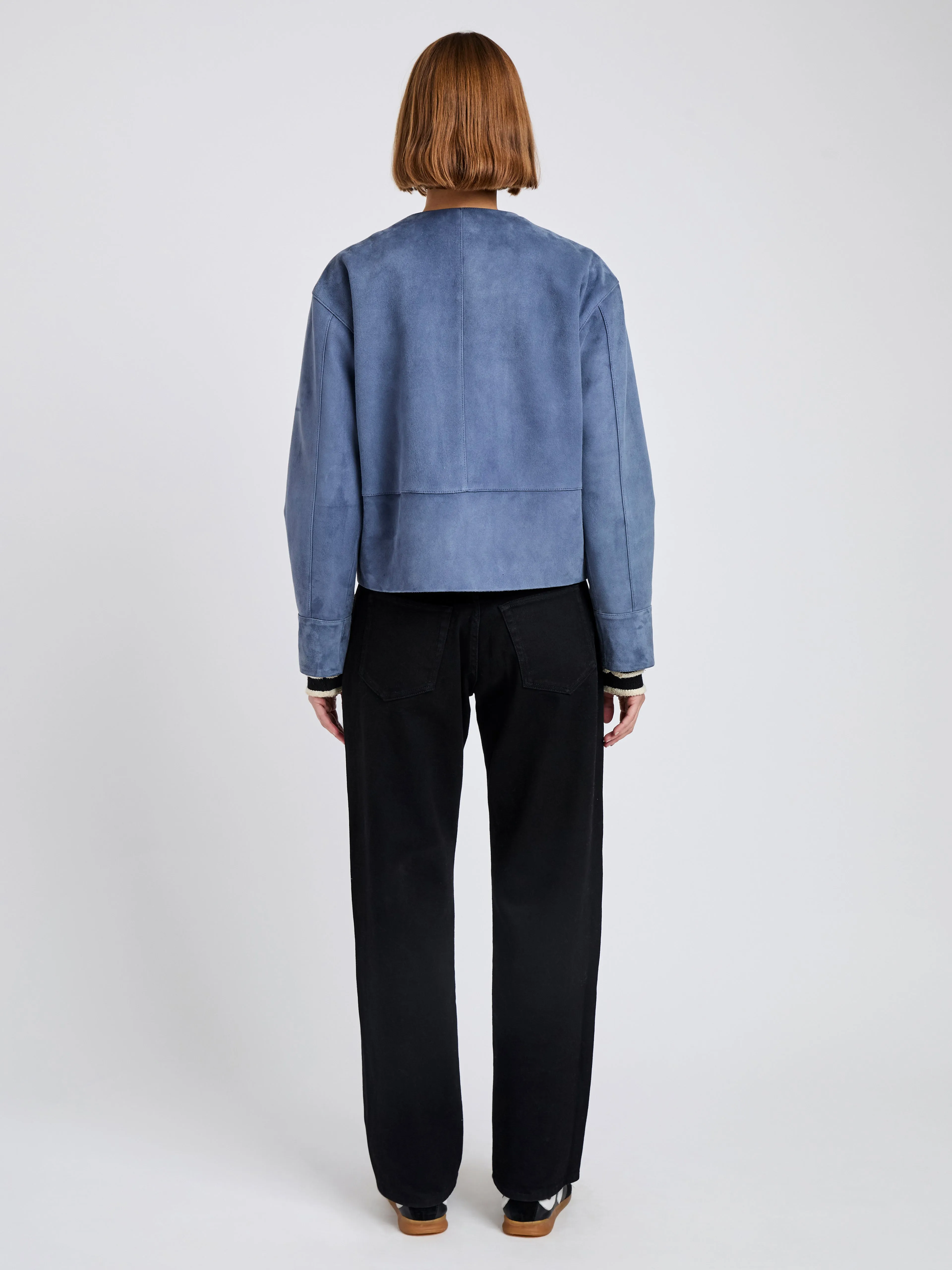 Robin Jacket in Suede sold by Proenza Schouler product image thumbnail 5