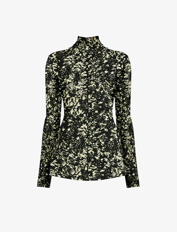 Audrey Top in Printed Jersey made by Proenza Schouler