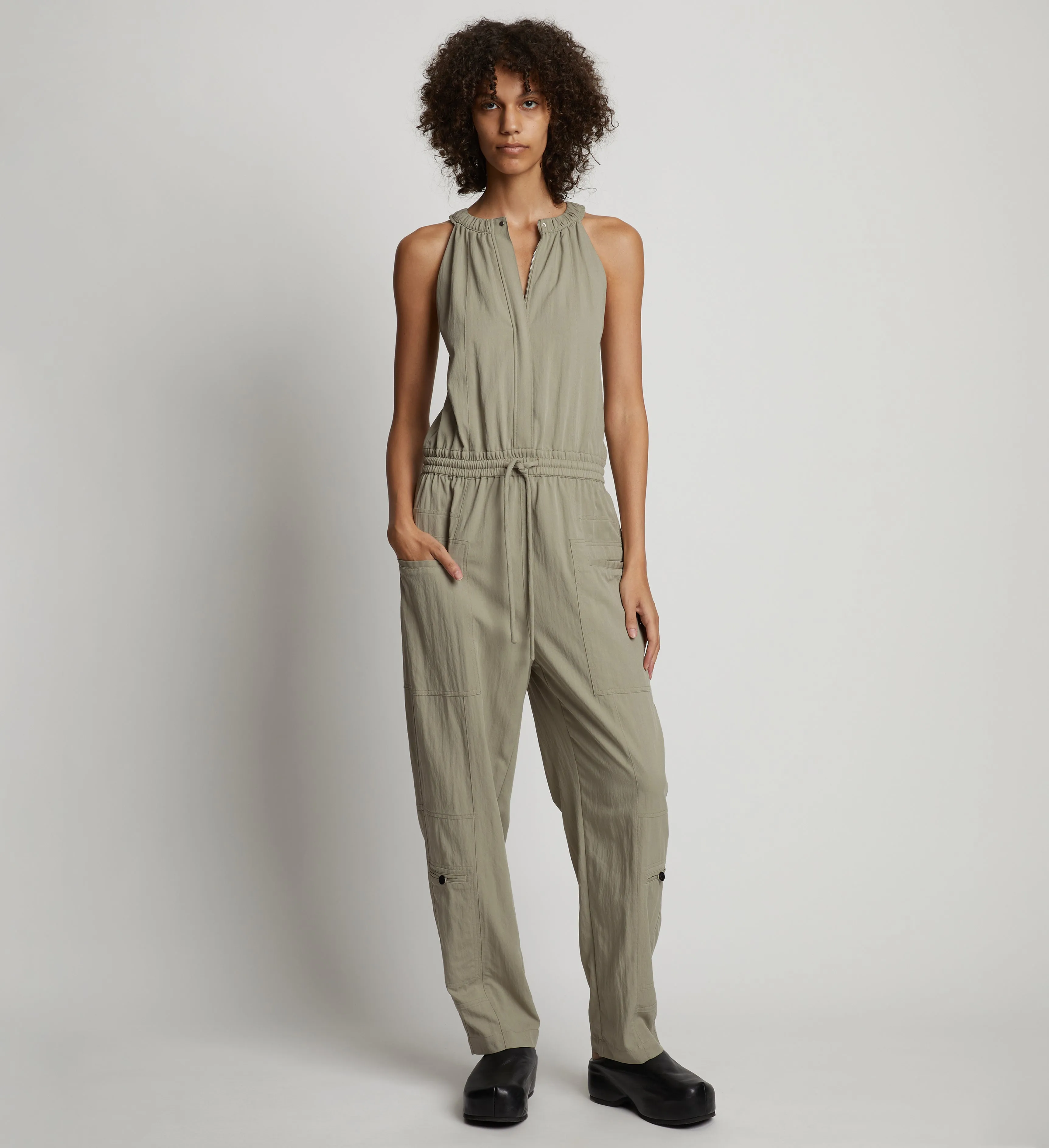 Drapey Suiting Tank Jumpsuit sold by Proenza Schouler product image thumbnail 2