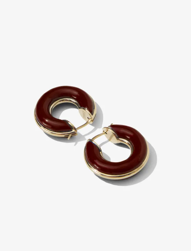Mini Hoop Earrings made by Proenza Schouler