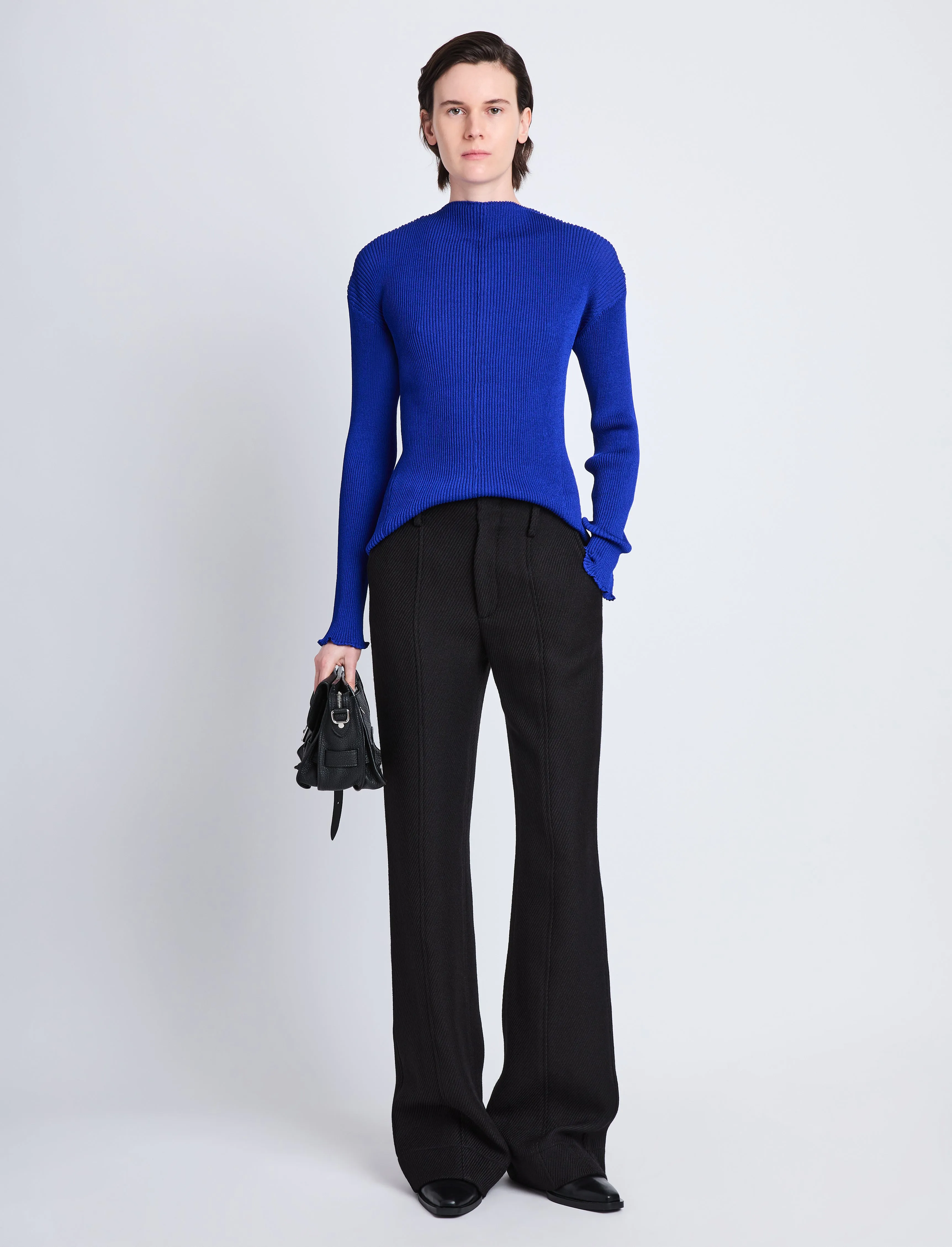 Camille Top in Gauze Viscose Knit sold by Proenza Schouler product image thumbnail 3