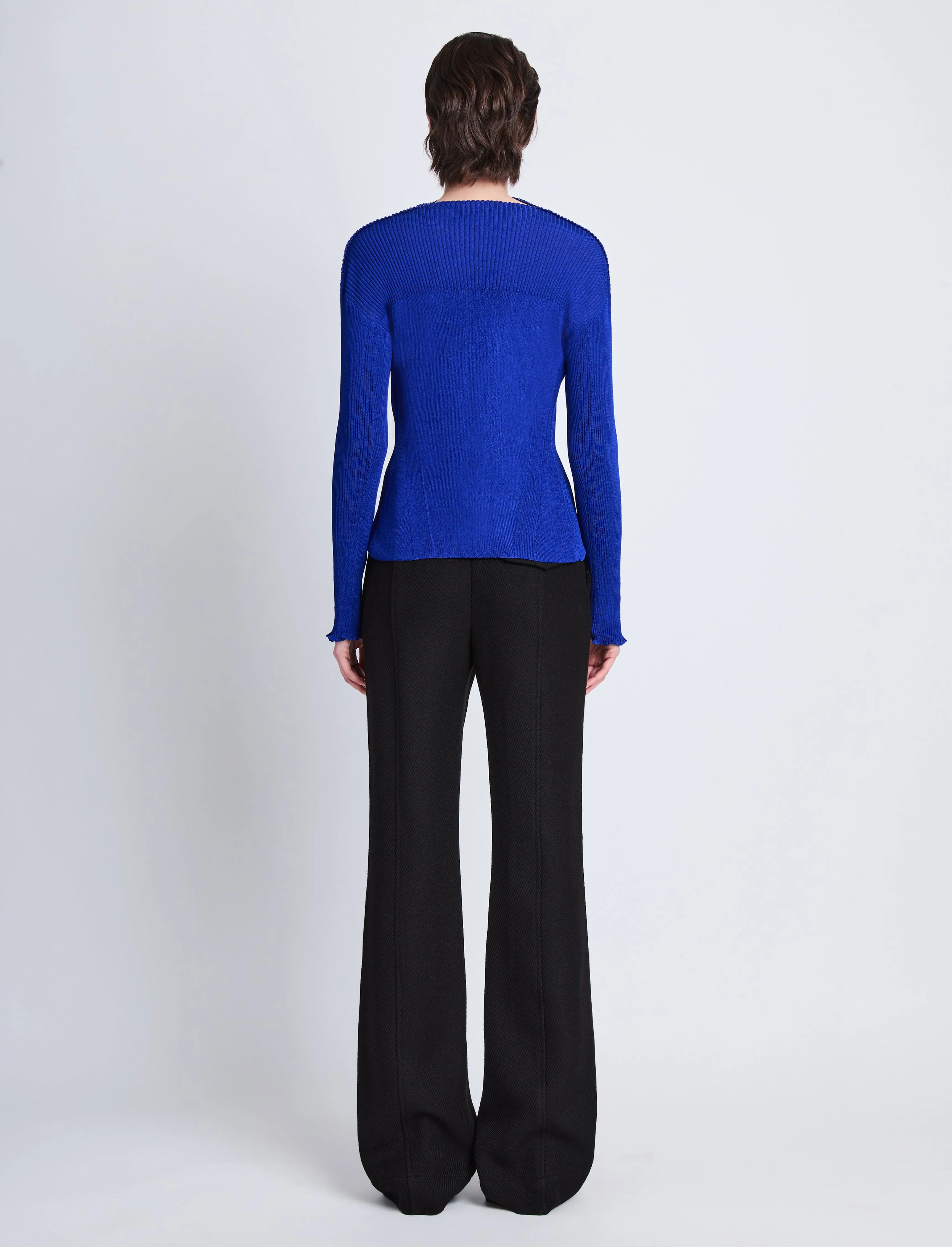 Camille Top in Gauze Viscose Knit sold by Proenza Schouler product image thumbnail 5