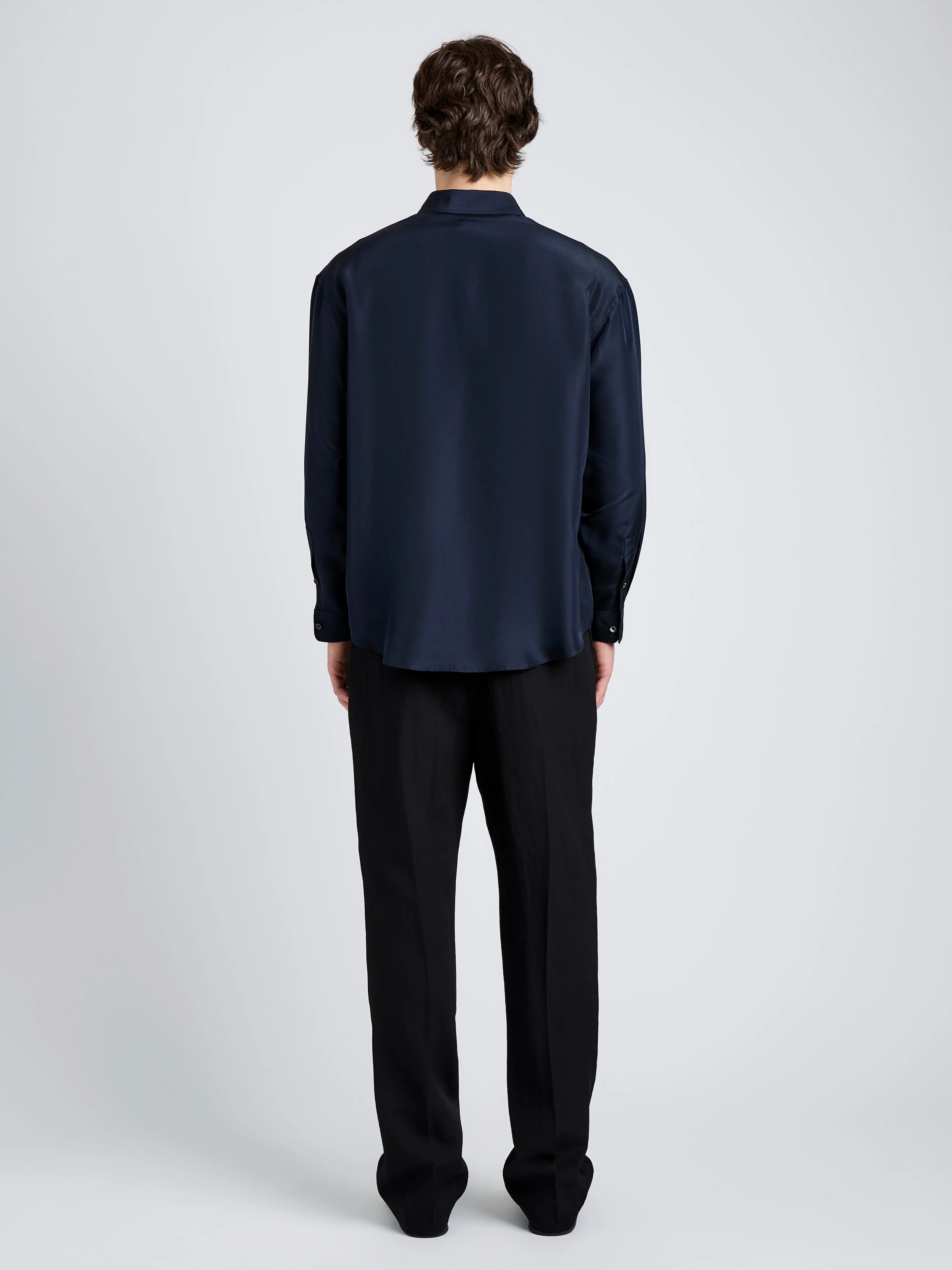 Louis Shirt in Silk sold by Proenza Schouler product image thumbnail 5