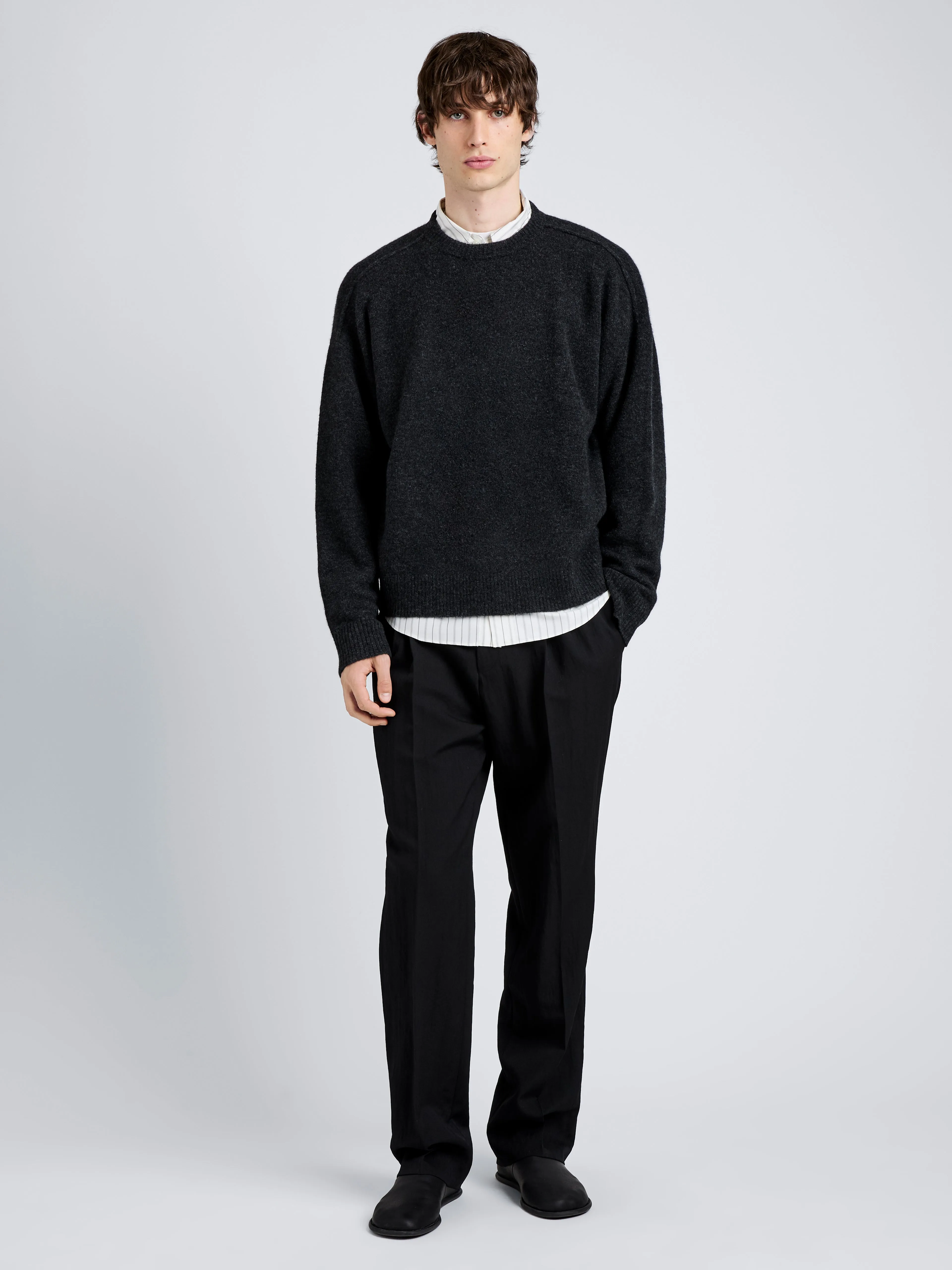 Charles Sweater in Spongy Yak sold by Proenza Schouler product image thumbnail 3