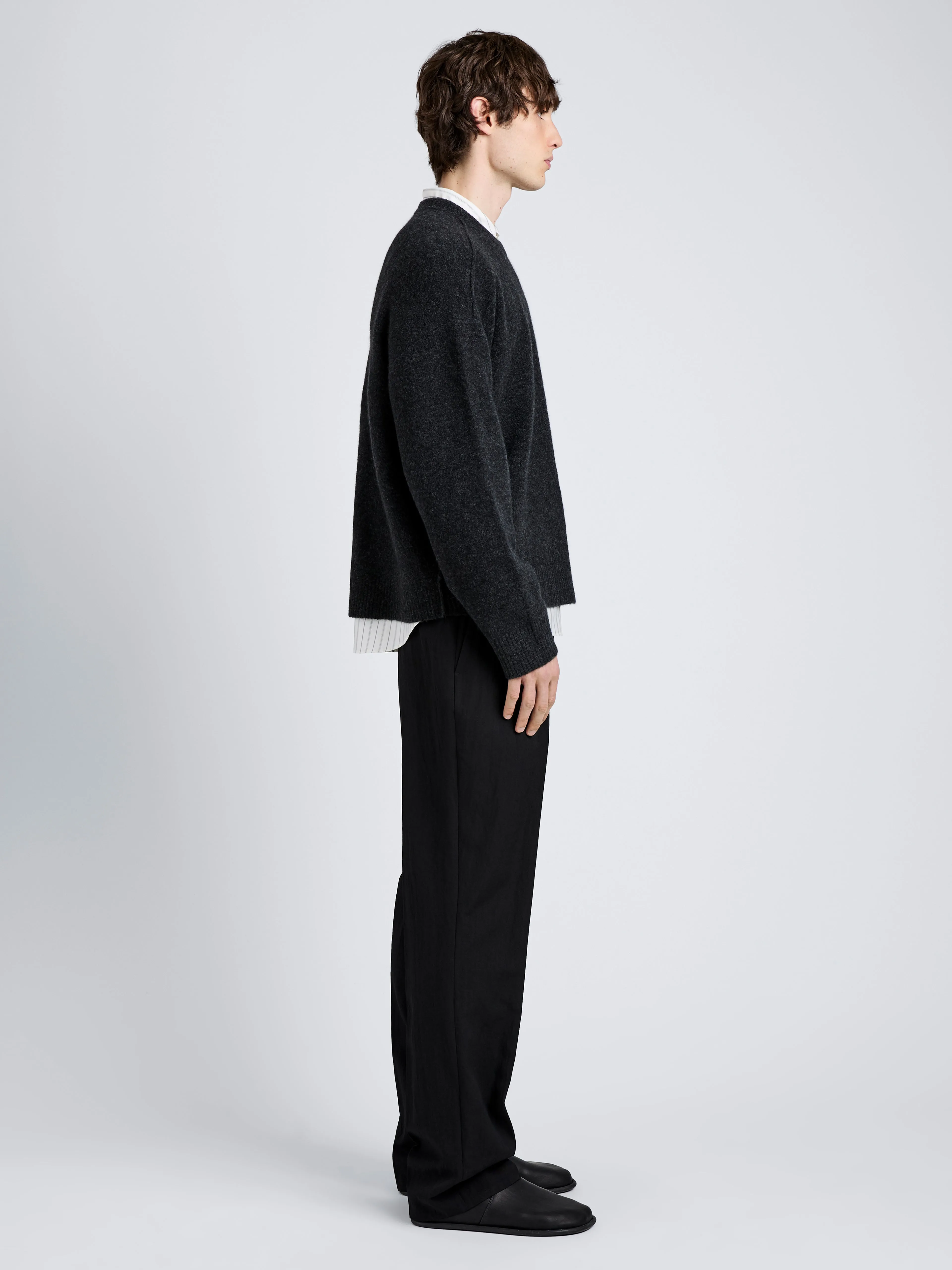 Charles Sweater in Spongy Yak sold by Proenza Schouler product image thumbnail 4