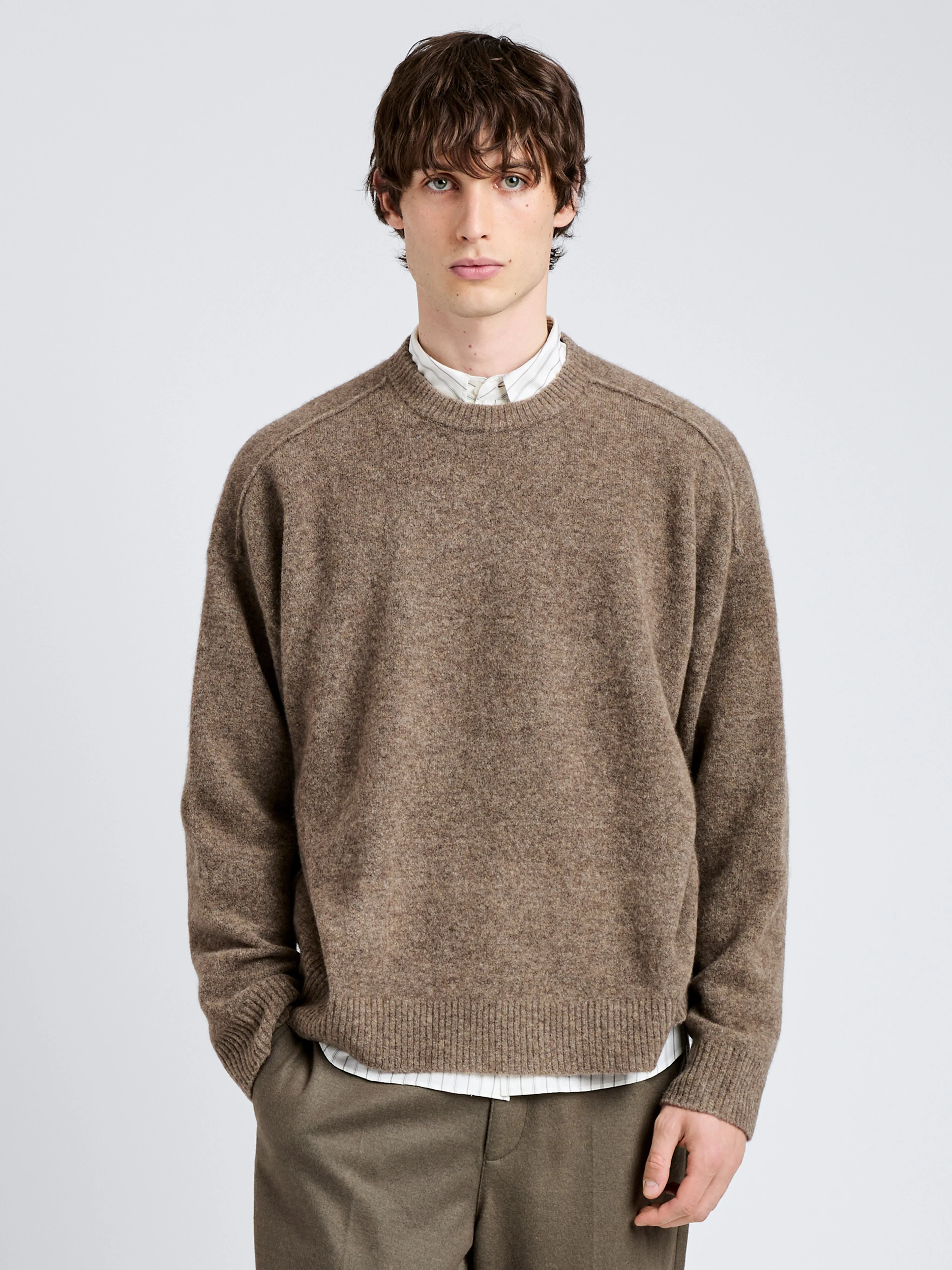 Charles Sweater in Spongy Yak sold by Proenza Schouler product image thumbnail 2