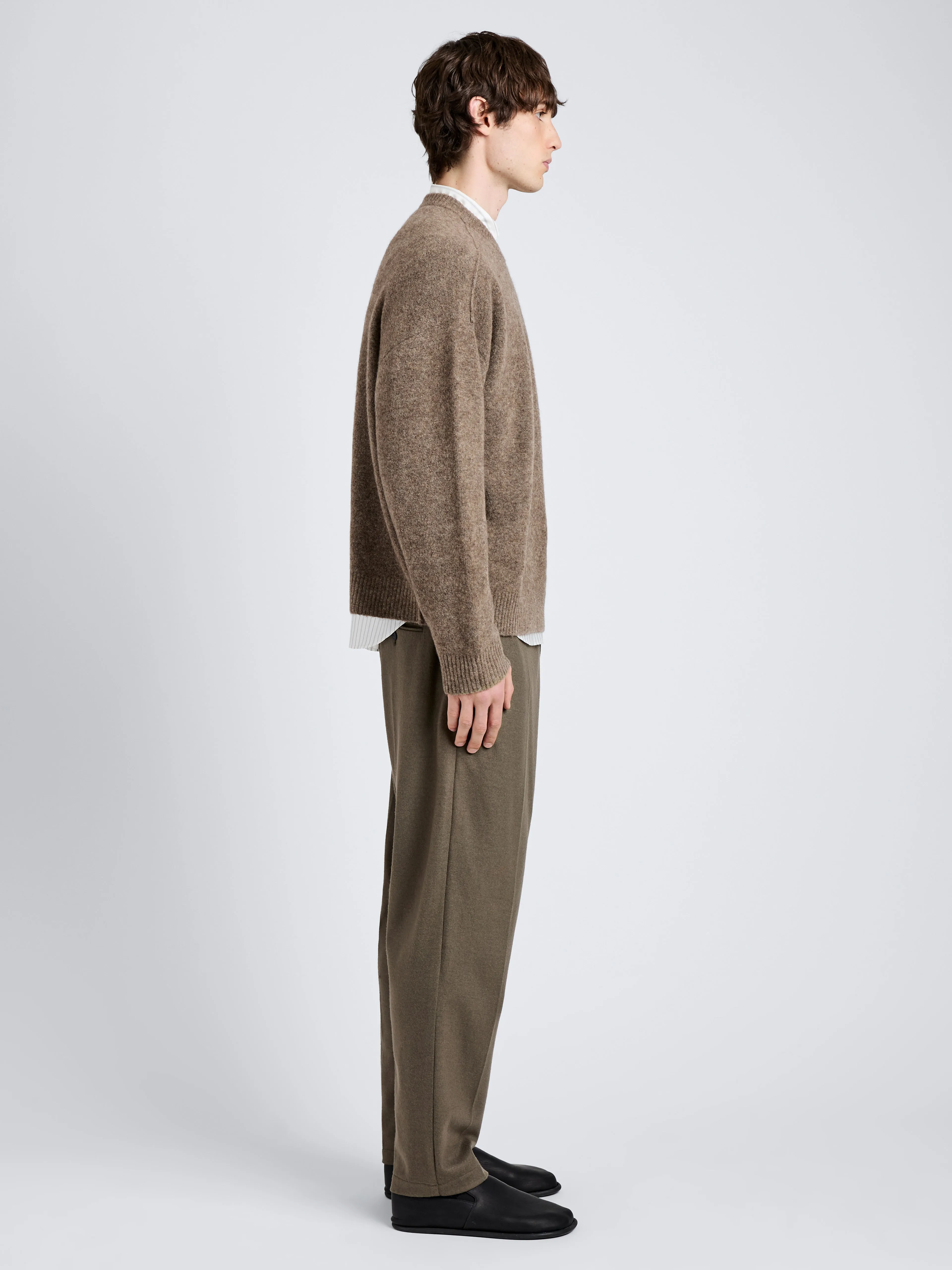 Charles Sweater in Spongy Yak sold by Proenza Schouler product image thumbnail 4