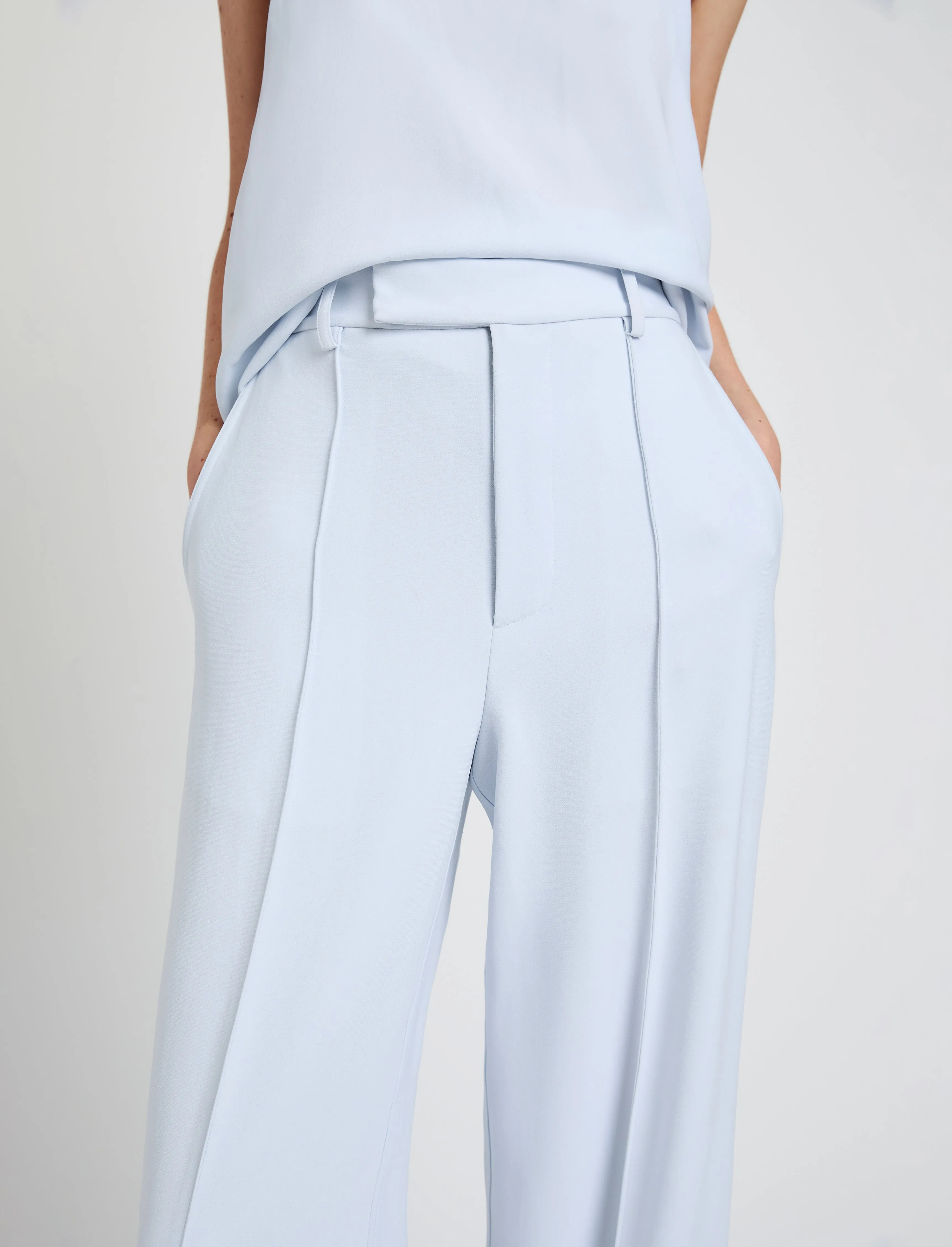 Weyes Pant in Matte Double Crepe sold by Proenza Schouler product image thumbnail 5
