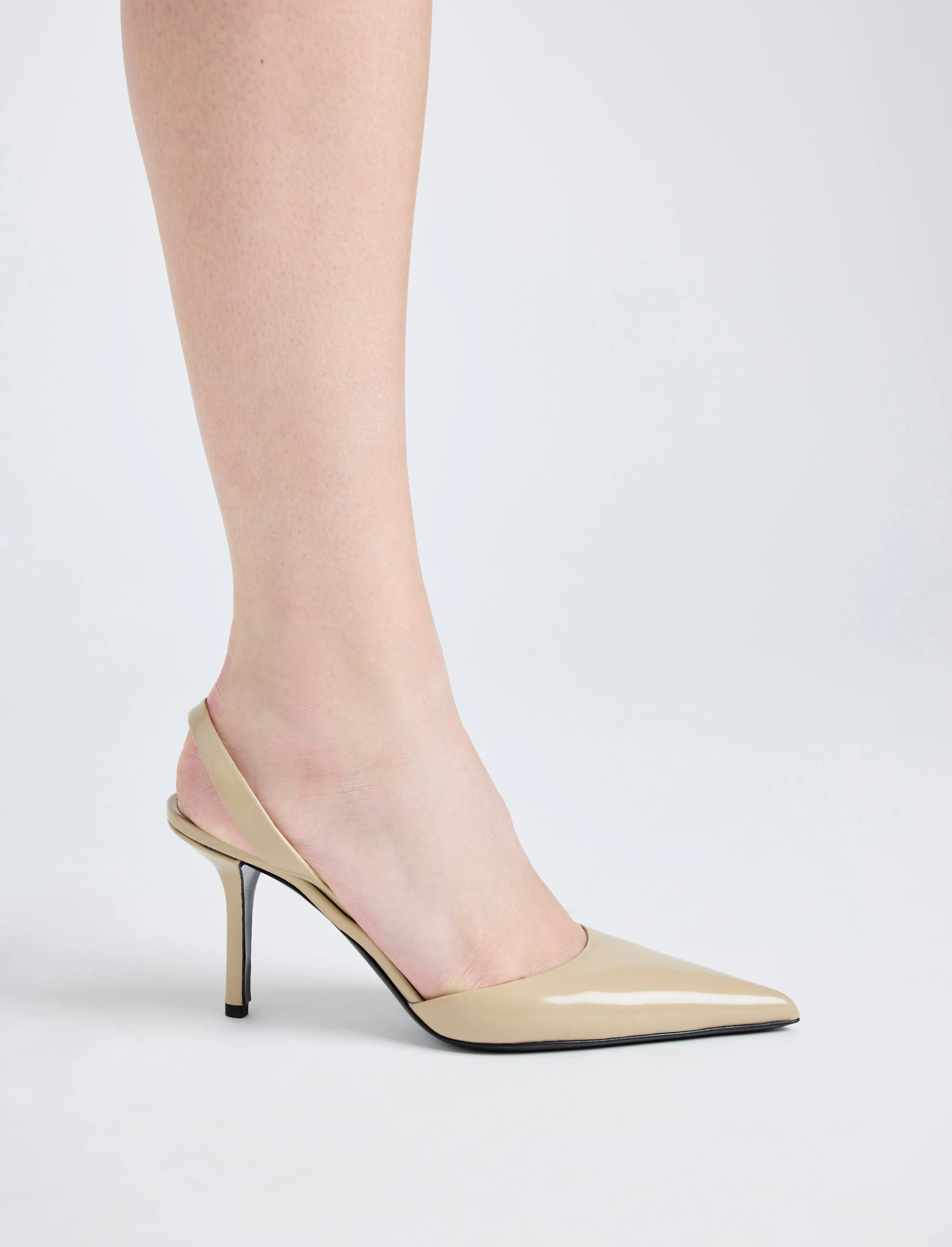 Slash Slingback Pumps in Spazzolato Leather sold by Proenza Schouler product image thumbnail 5