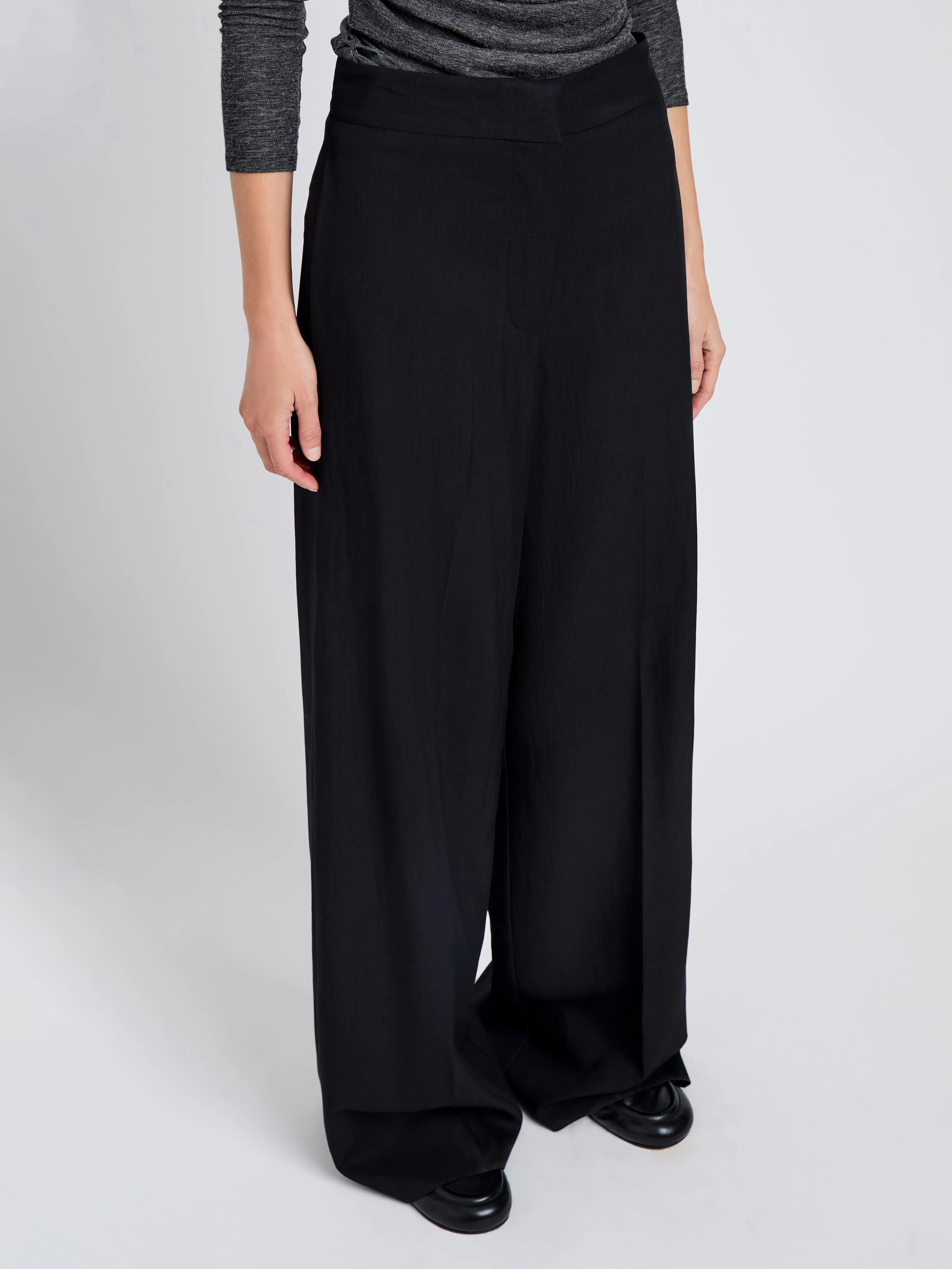 Lydia Pant in Drapey Suiting sold by Proenza Schouler product image thumbnail 5