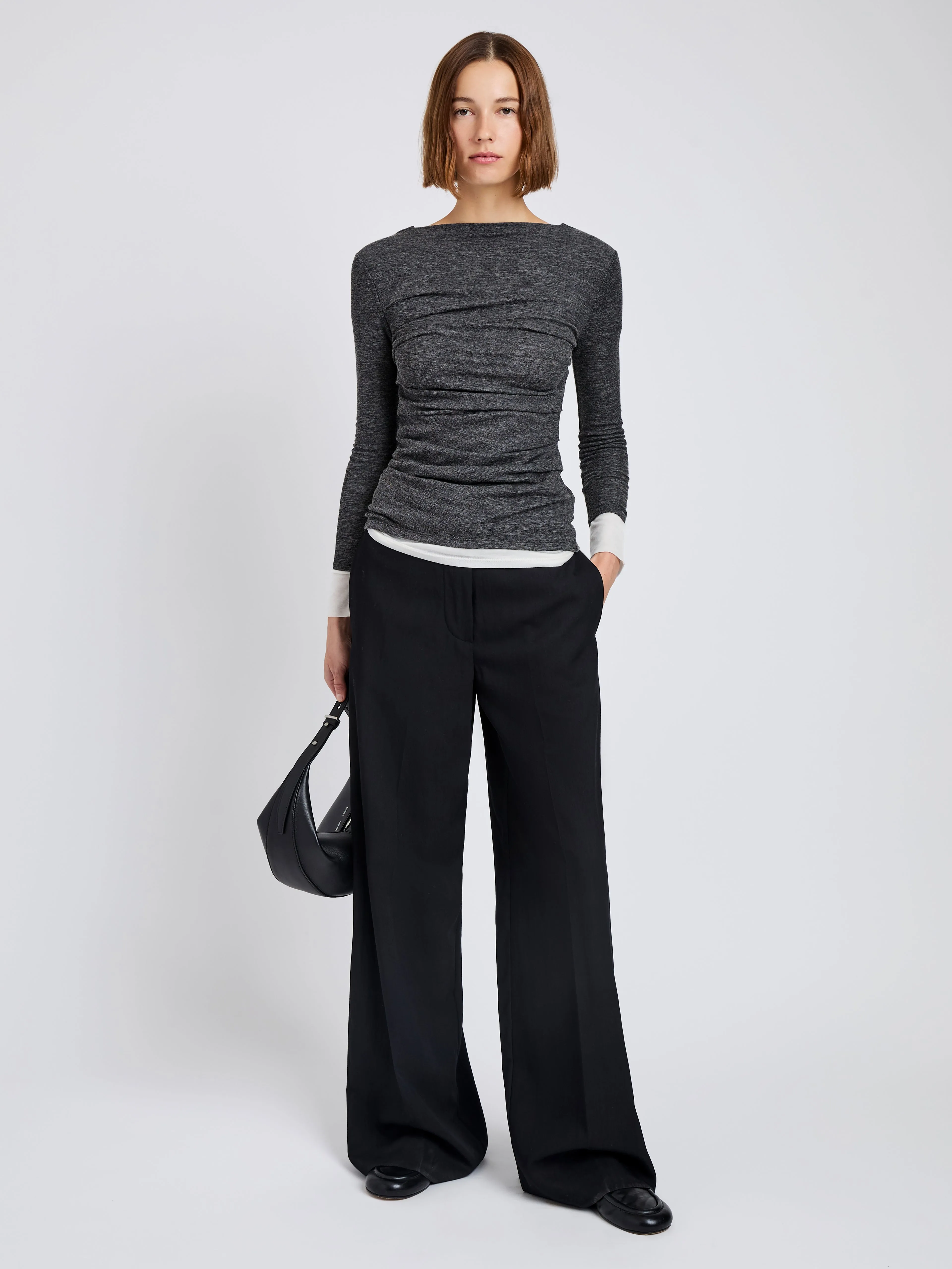 Blythe Top in Wool Jersey sold by Proenza Schouler product image thumbnail 3
