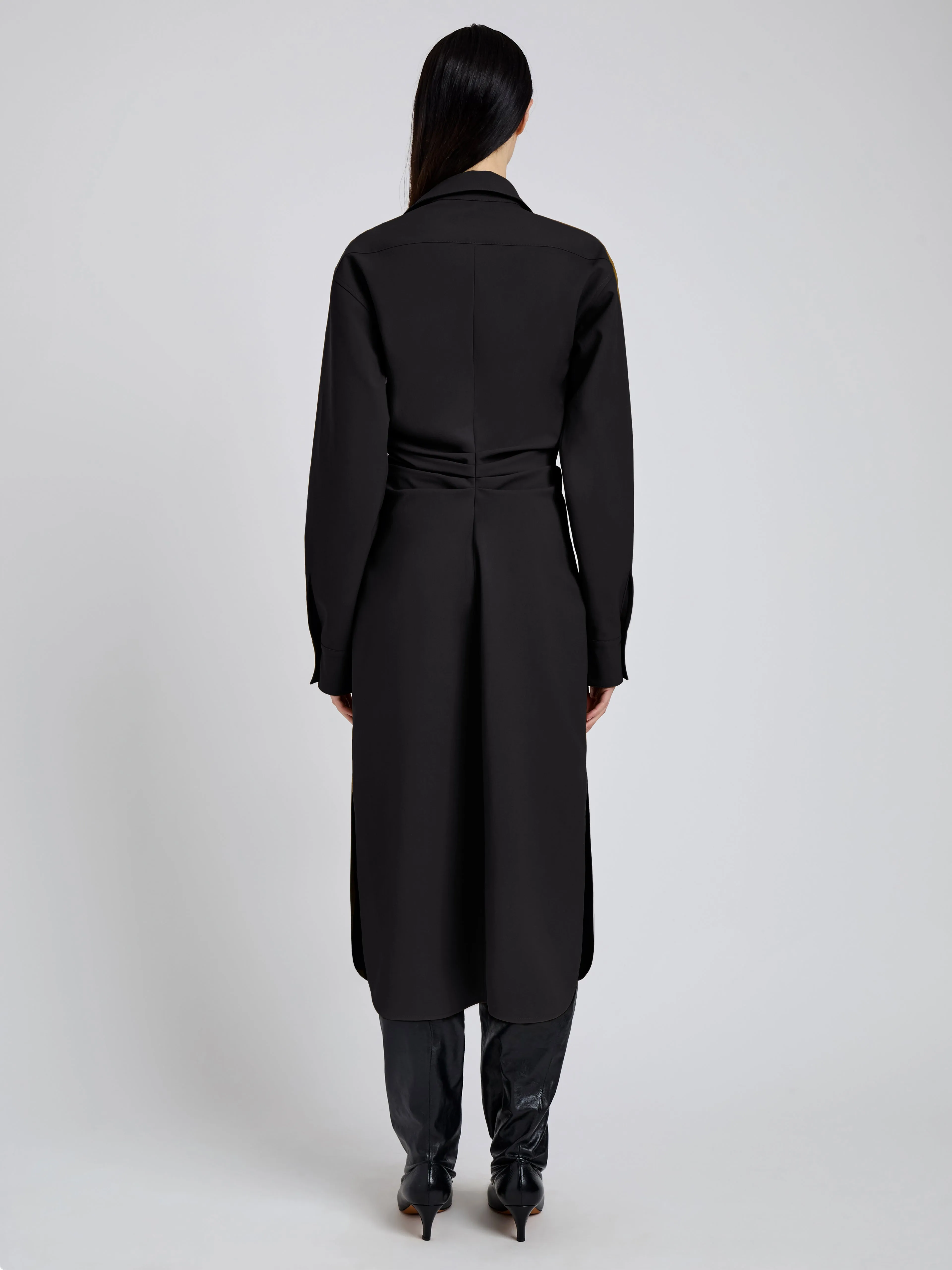 Flora Dress in Bi Stretch Cotton Nylon sold by Proenza Schouler product image thumbnail 4