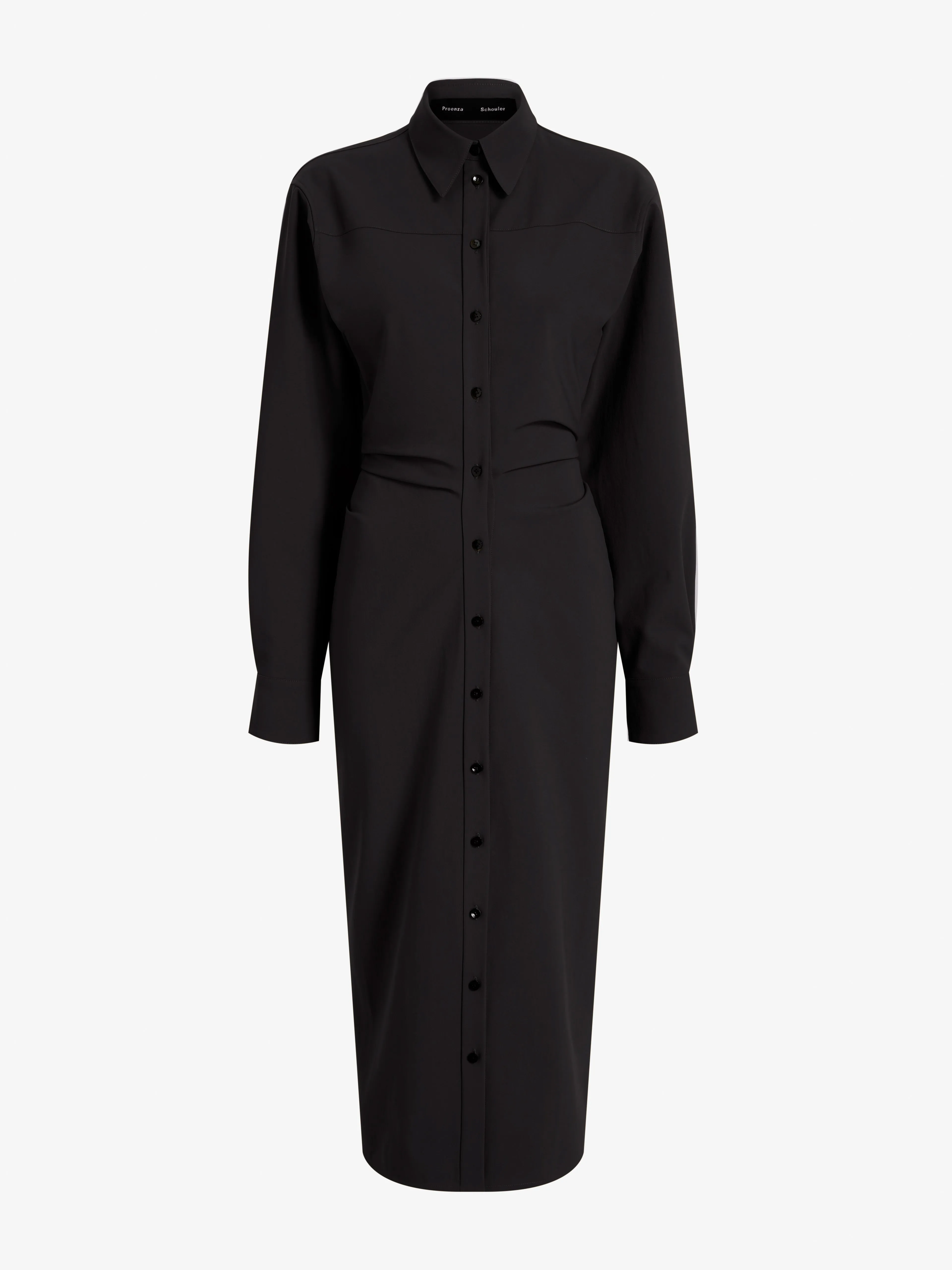 Flora Dress in Bi Stretch Cotton Nylon sold by Proenza Schouler
