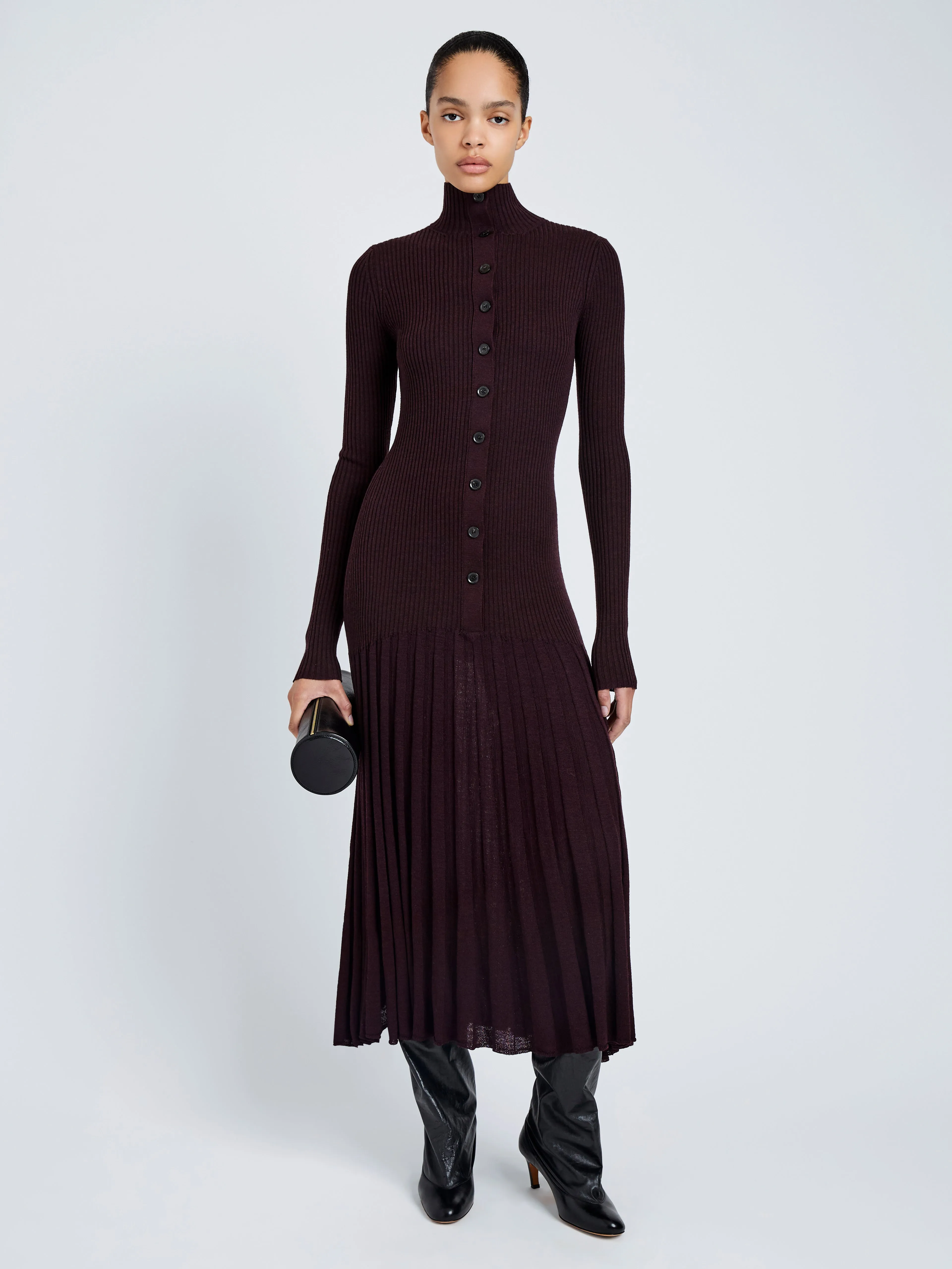 Jada Dress in Superfine Merino sold by Proenza Schouler product image thumbnail 2