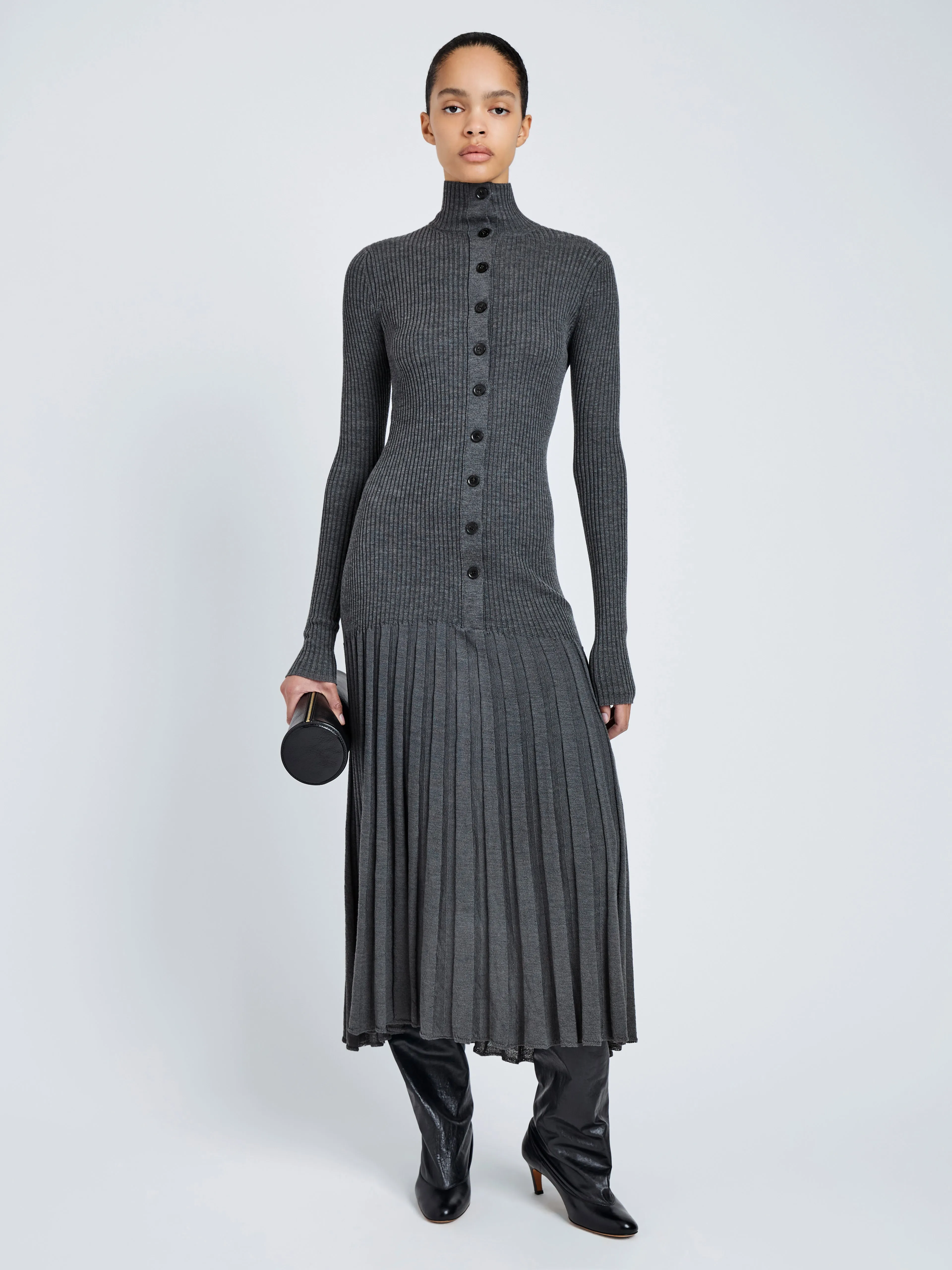 Jada Dress in Superfine Merino sold by Proenza Schouler product image thumbnail 2
