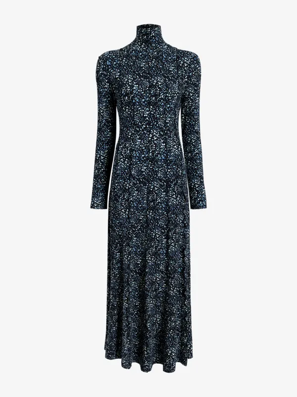 Mabel Dress in Cheetah Jersey sold by Proenza Schouler