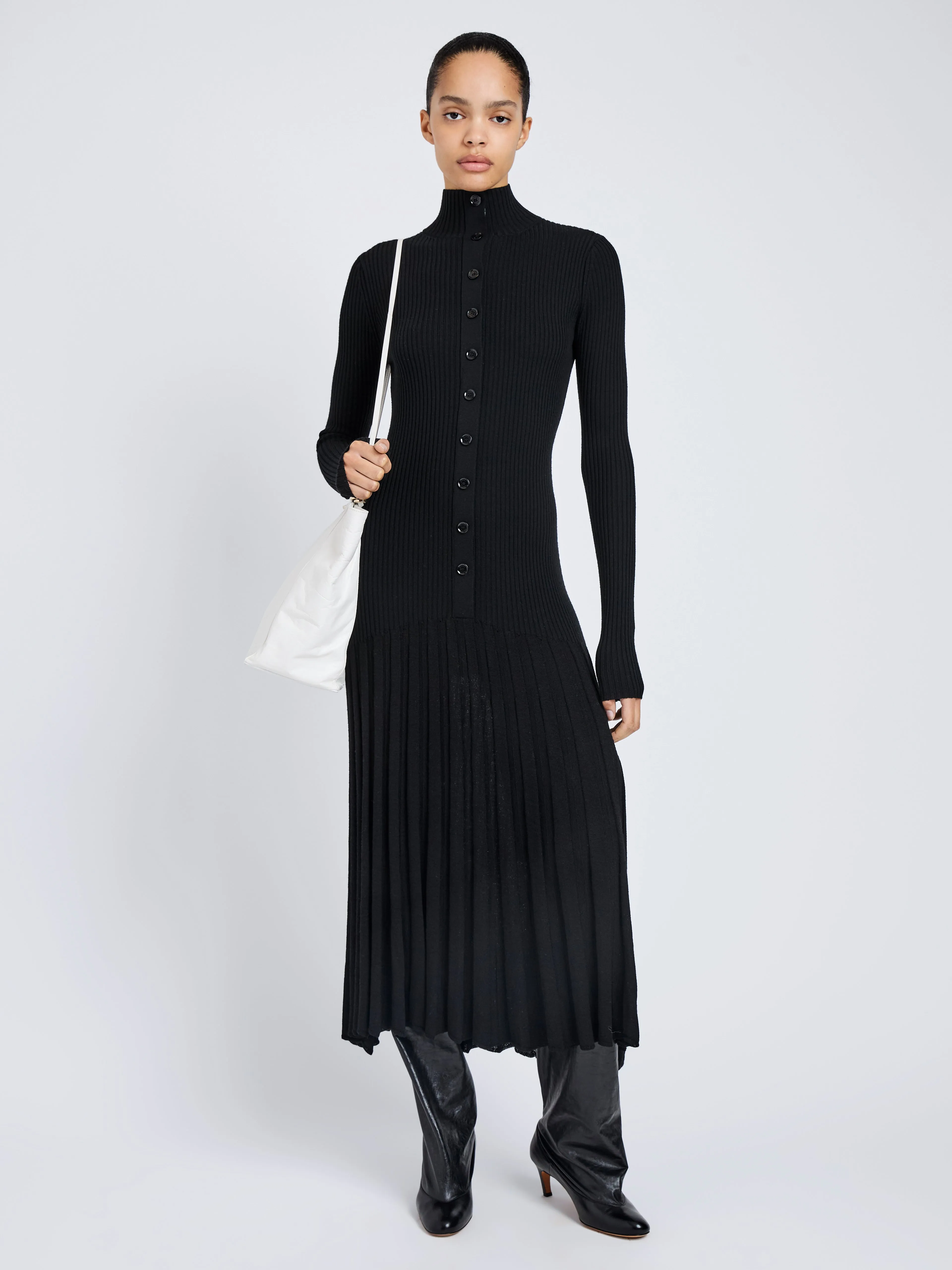 Jada Dress in Superfine Merino sold by Proenza Schouler product image thumbnail 2