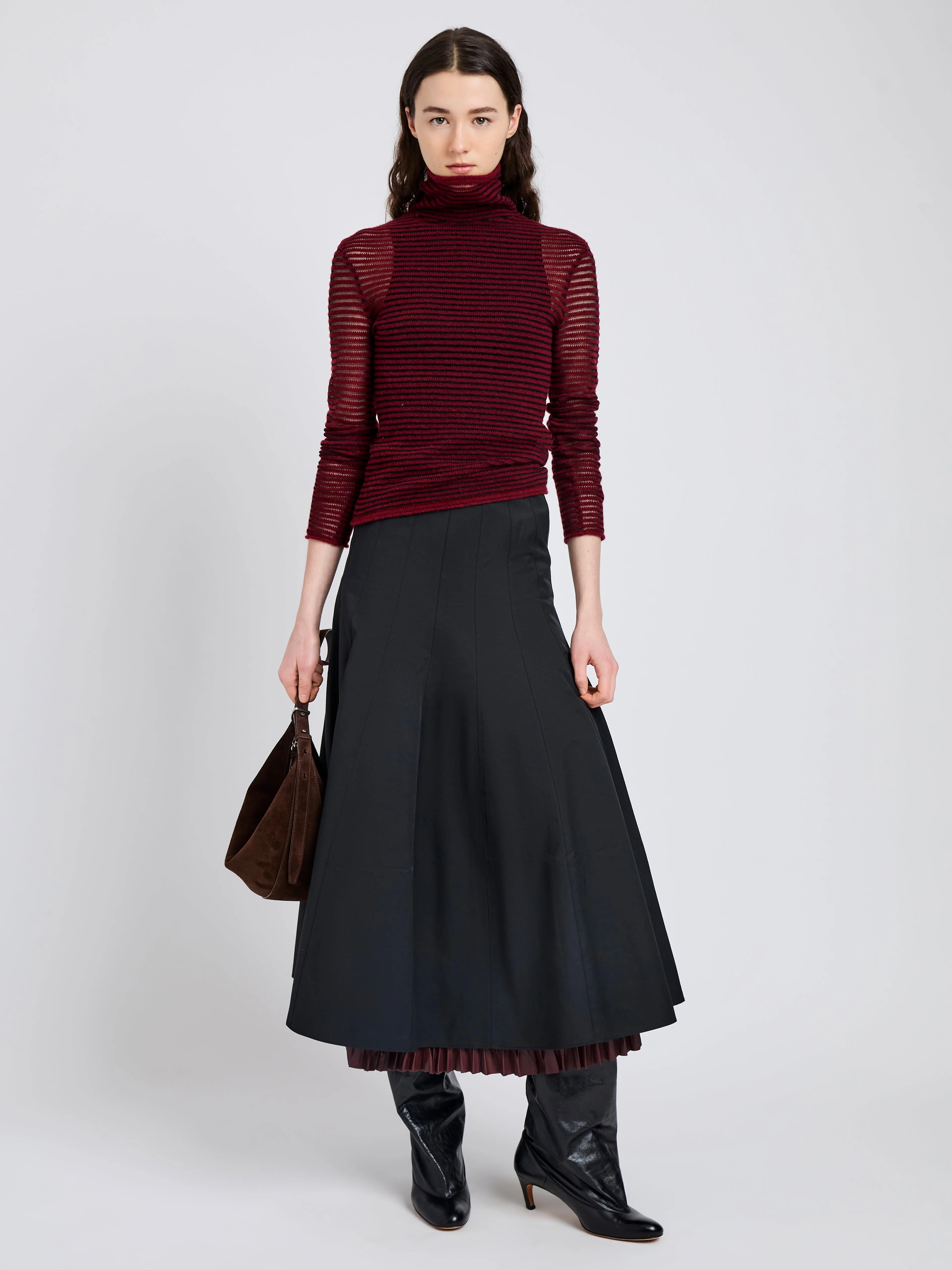 Hailey Sweater in Cashmere Silk Stripe sold by Proenza Schouler product image thumbnail 3