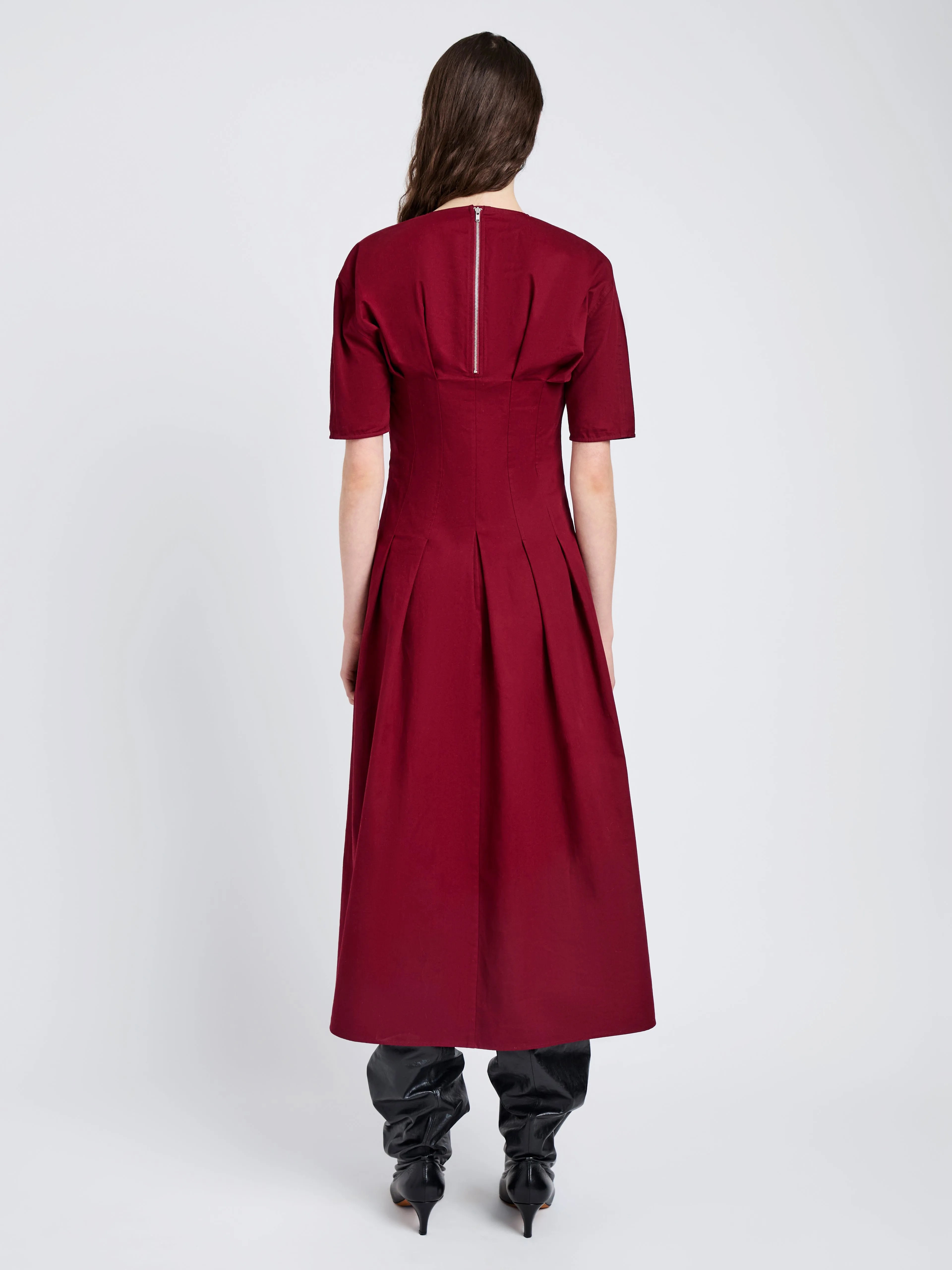 Ainsley Dress in Tech Cotton sold by Proenza Schouler product image thumbnail 4