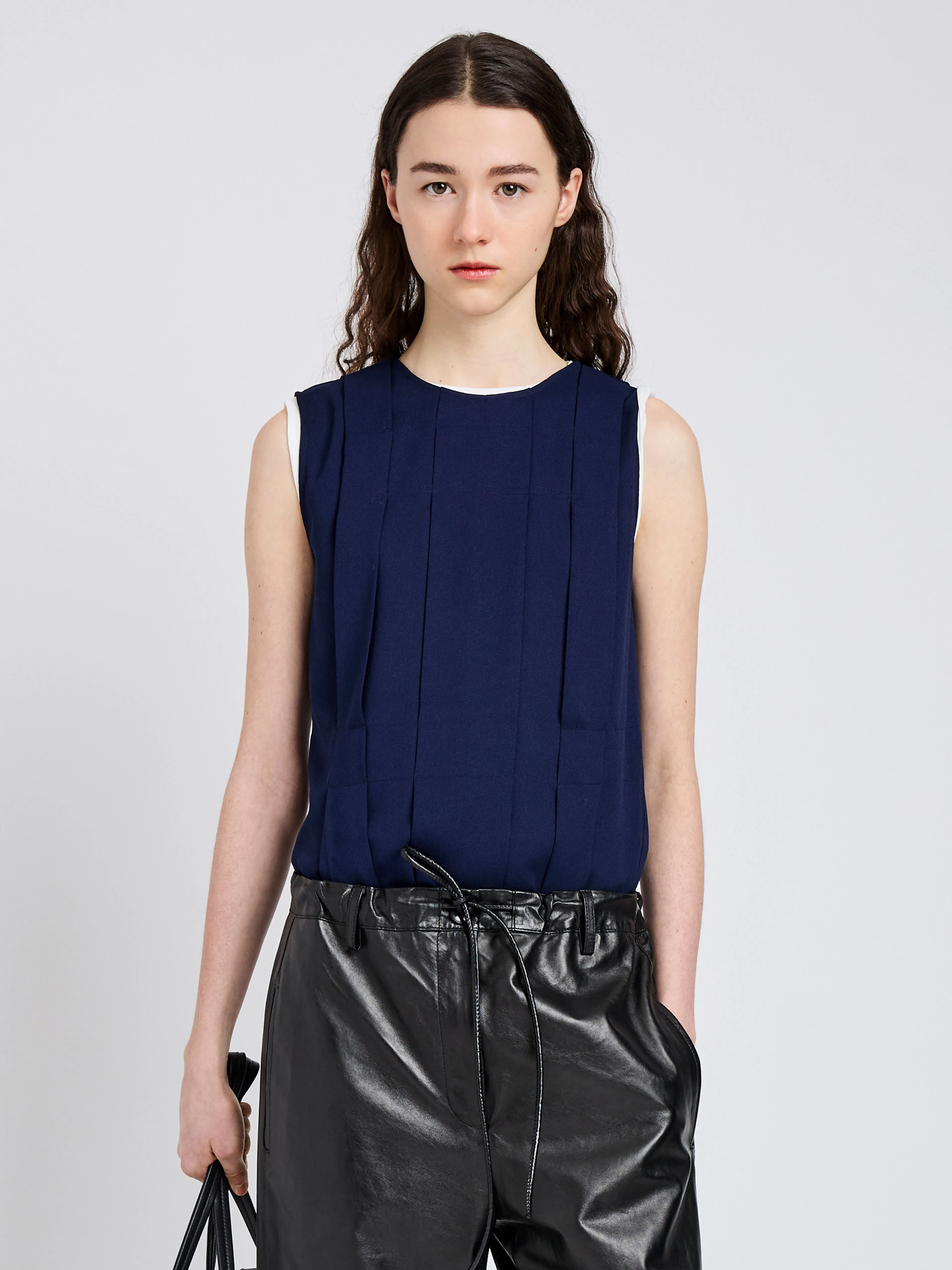 Makayla Top in Open Weave Flou sold by Proenza Schouler product image thumbnail 2