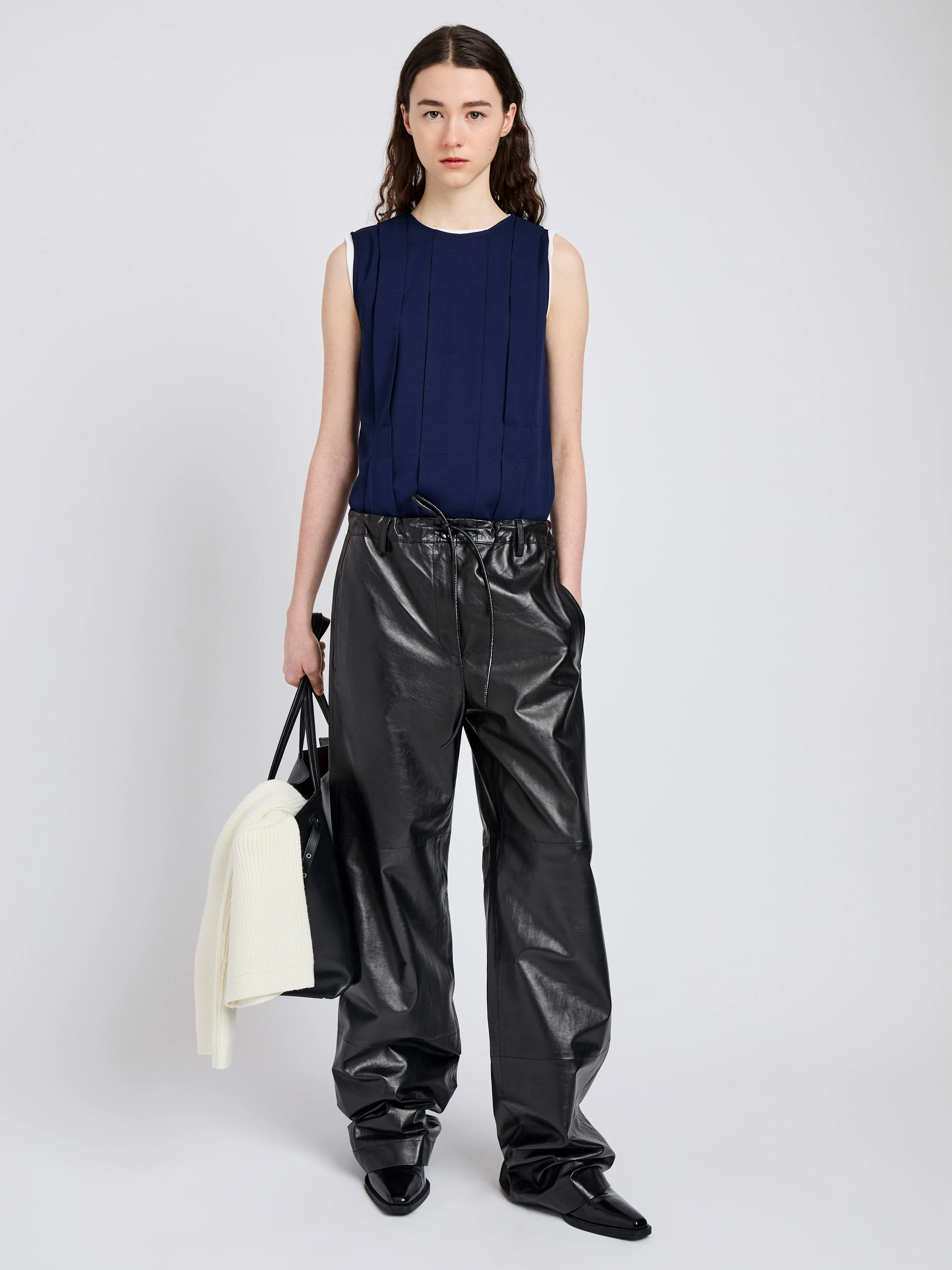 Makayla Top in Open Weave Flou sold by Proenza Schouler product image thumbnail 3