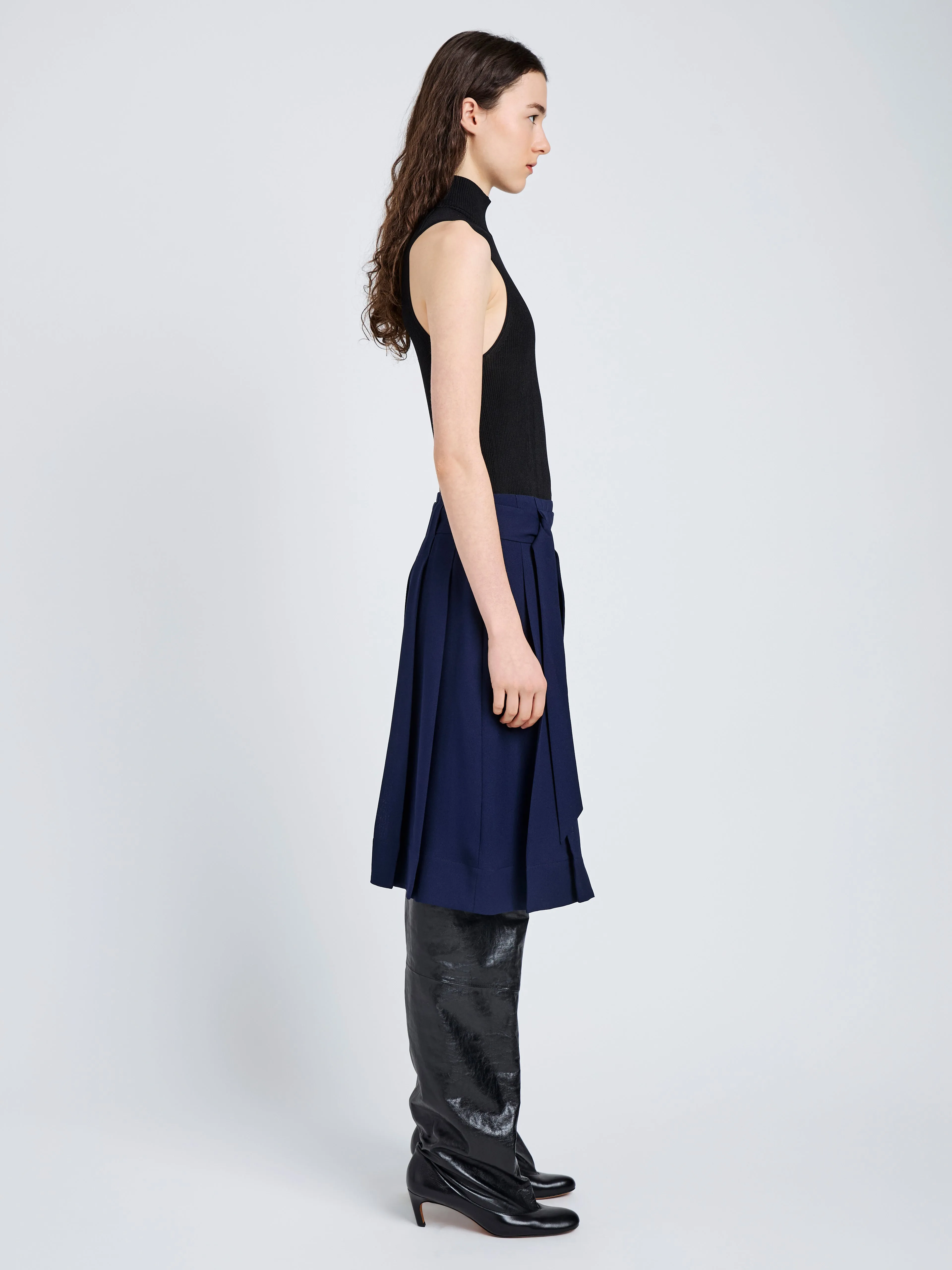 Jess Skirt in Open Weave Flou sold by Proenza Schouler product image thumbnail 3