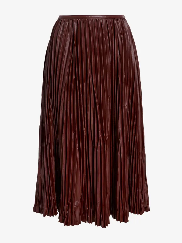 Rosalyn Skirt in Faux Leather sold by Proenza Schouler