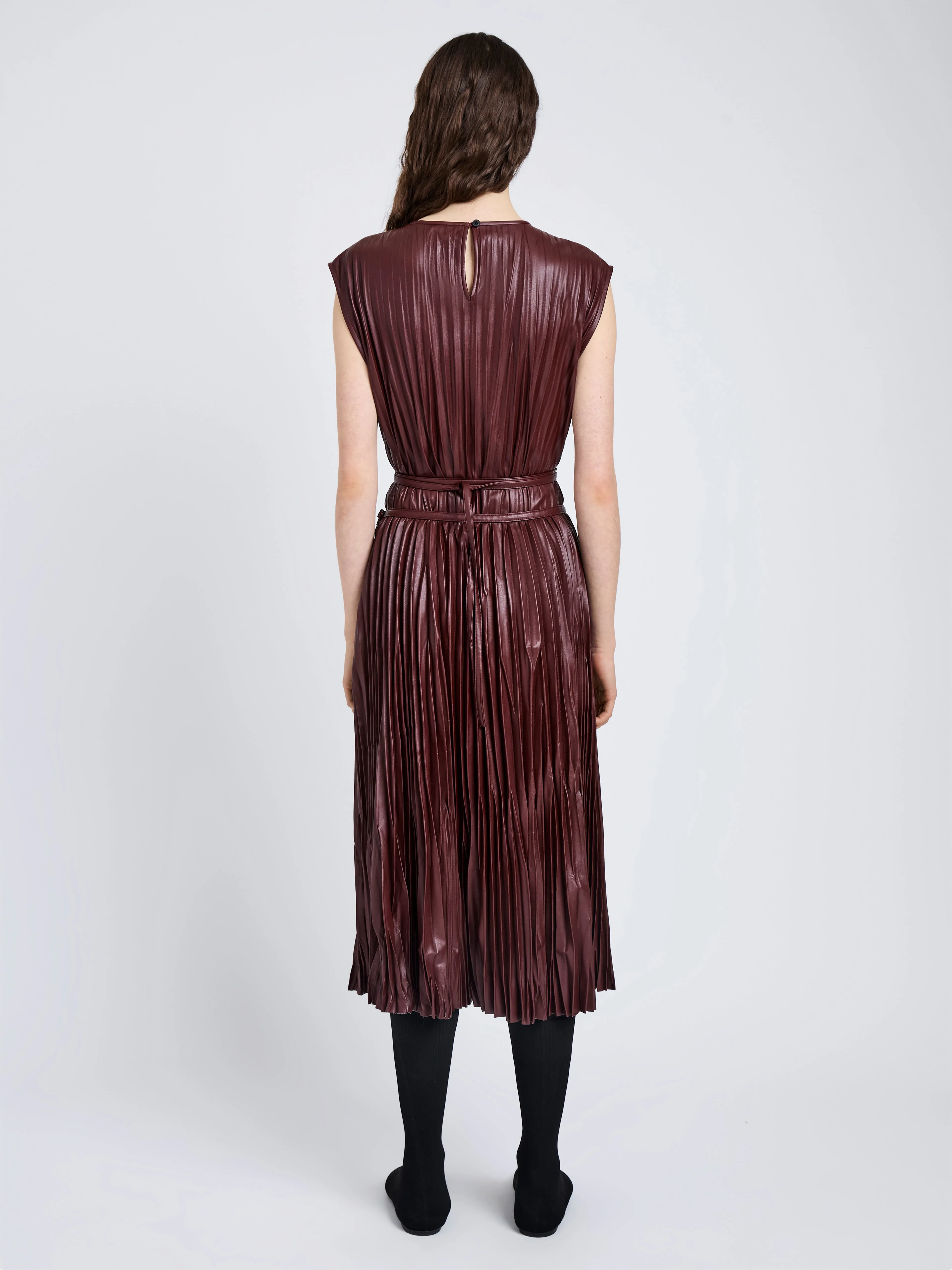Rosalyn Skirt in Faux Leather sold by Proenza Schouler product image thumbnail 4